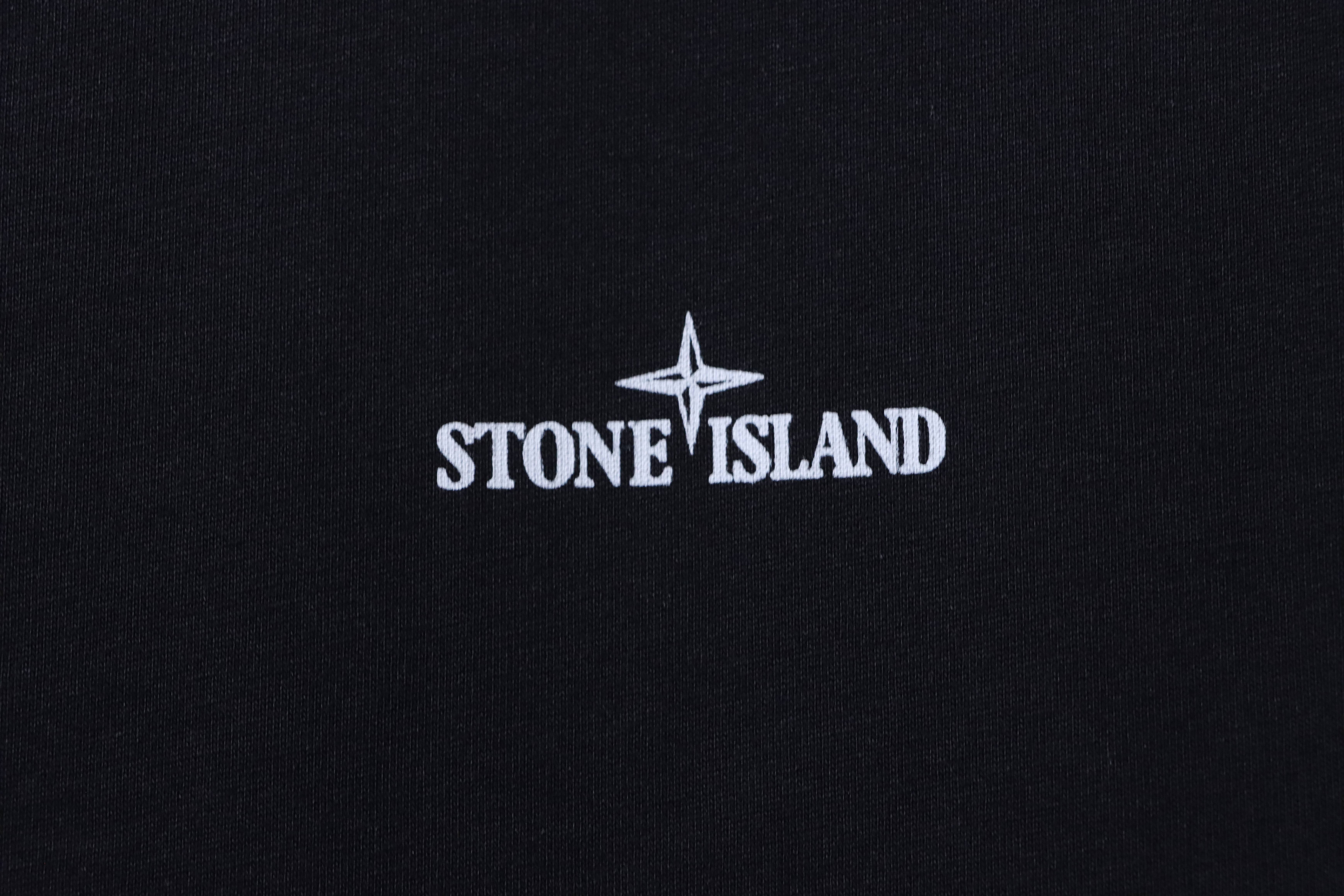Stone Island 3M Reflective Compass T-Shirt Black