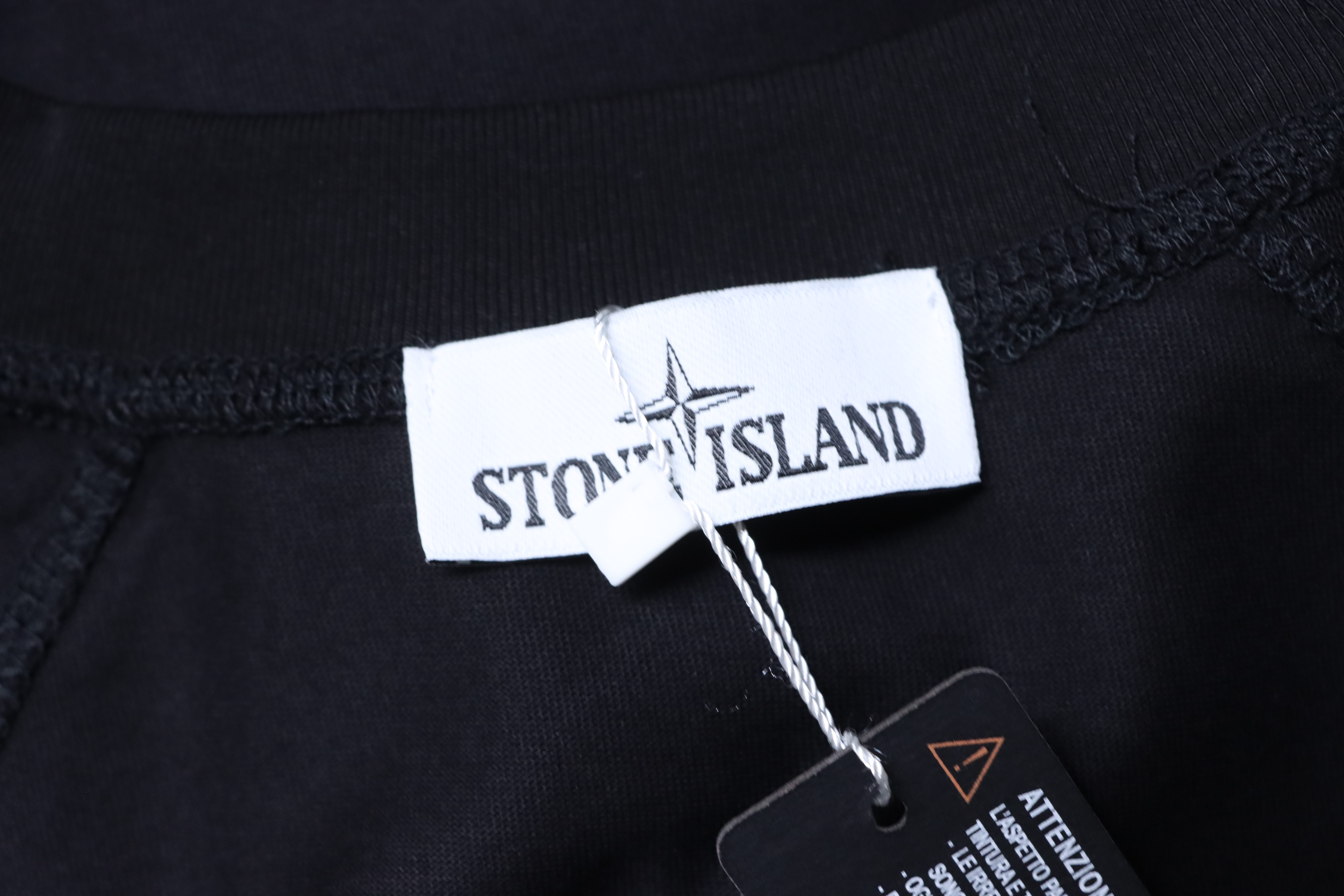 Stone Island 3M Reflective Compass T-Shirt Black