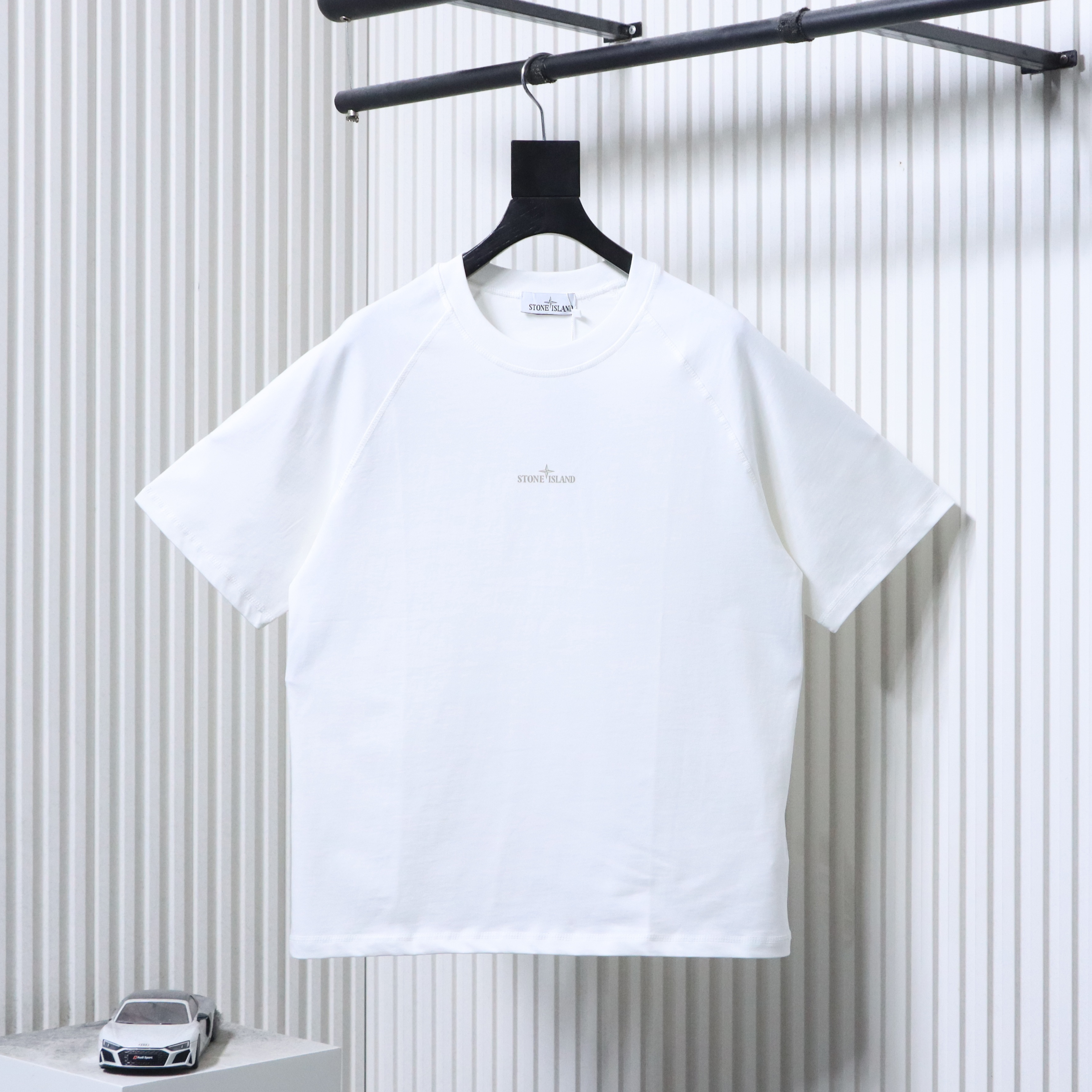 Stone Island 3M Reflective Compass T-Shirt White