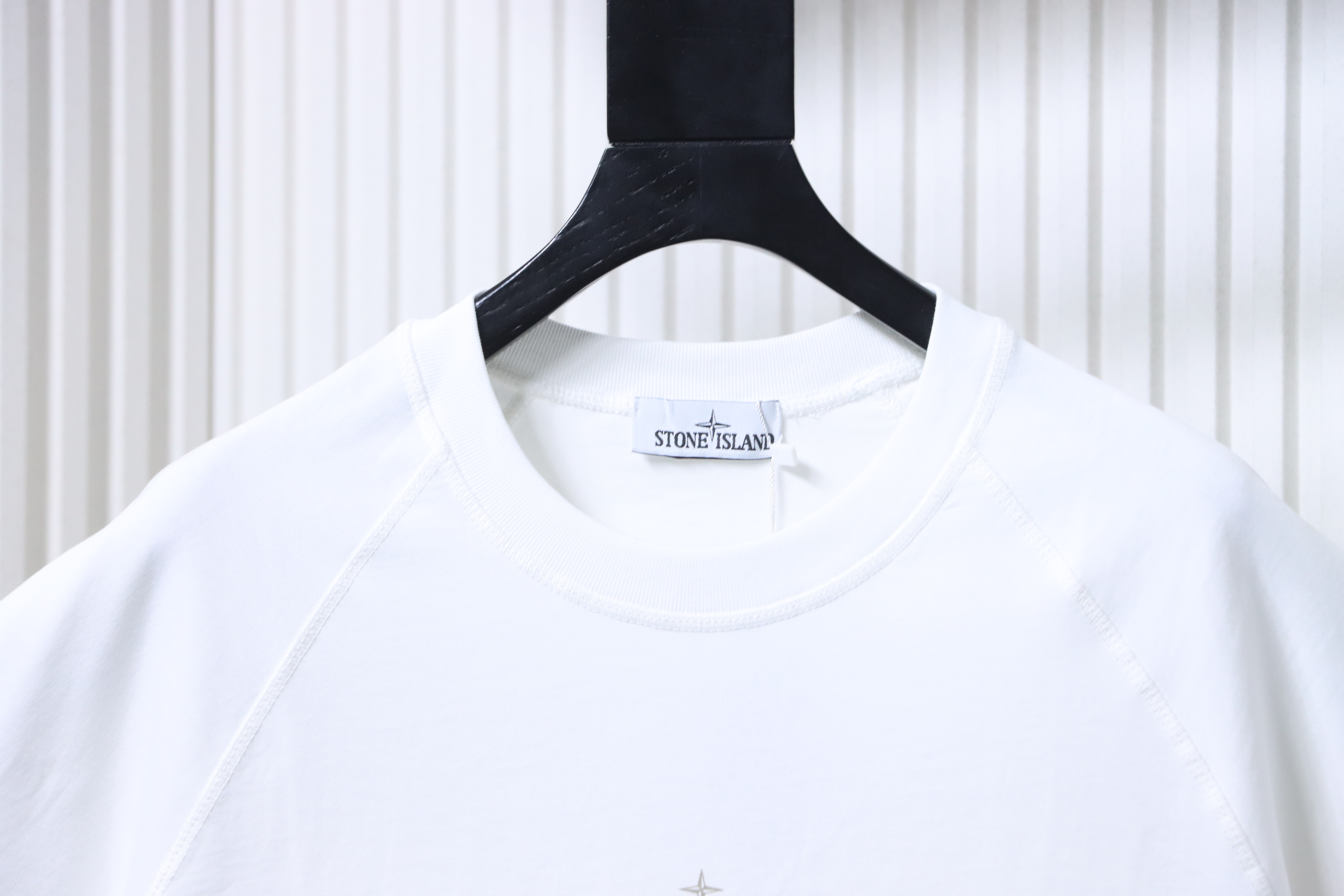 Stone Island 3M Reflective Compass T-Shirt White