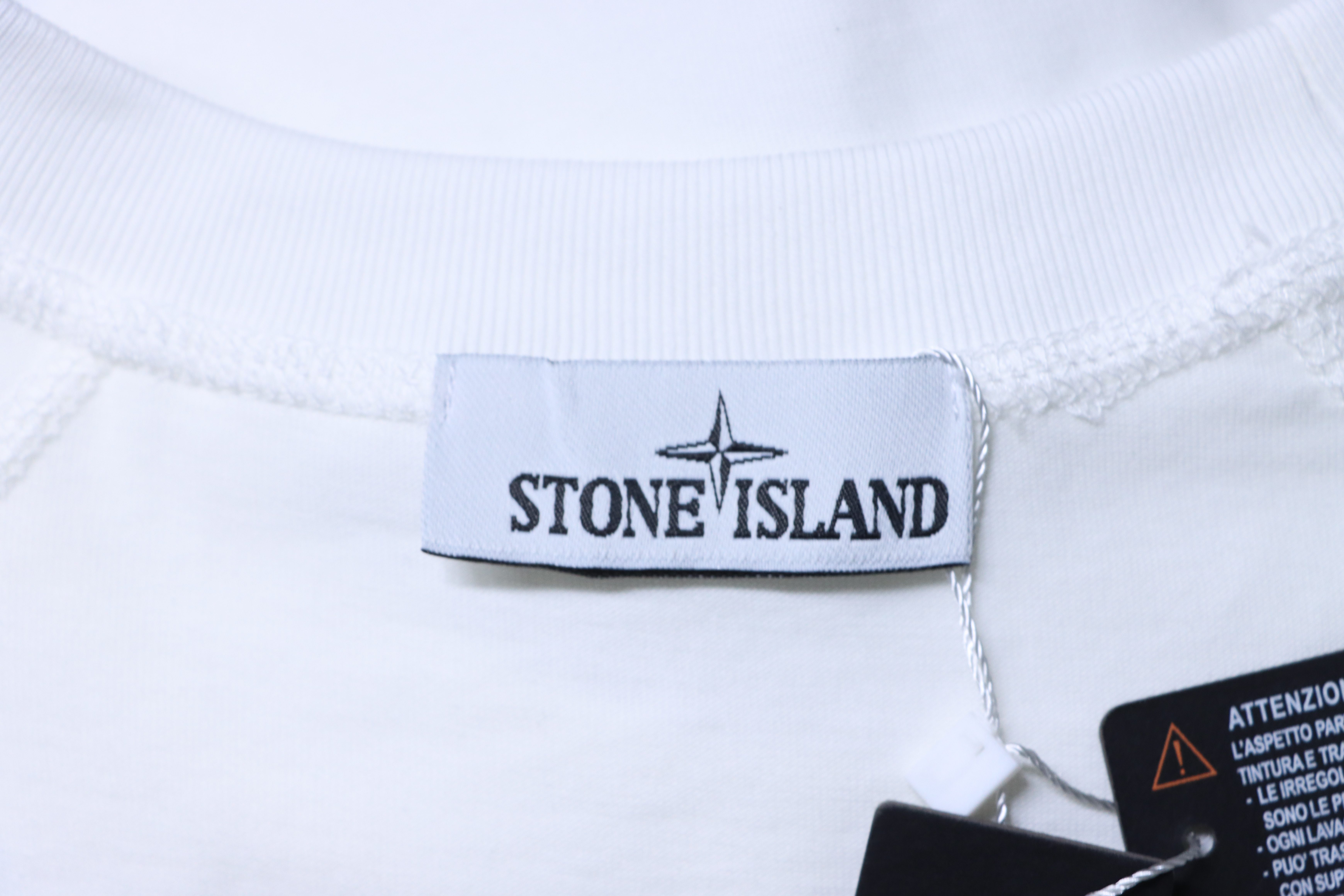 Stone Island 3M Reflective Compass T-Shirt White