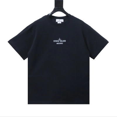Stone Island Archivio Jacket Graphic T-Shirt Black 02