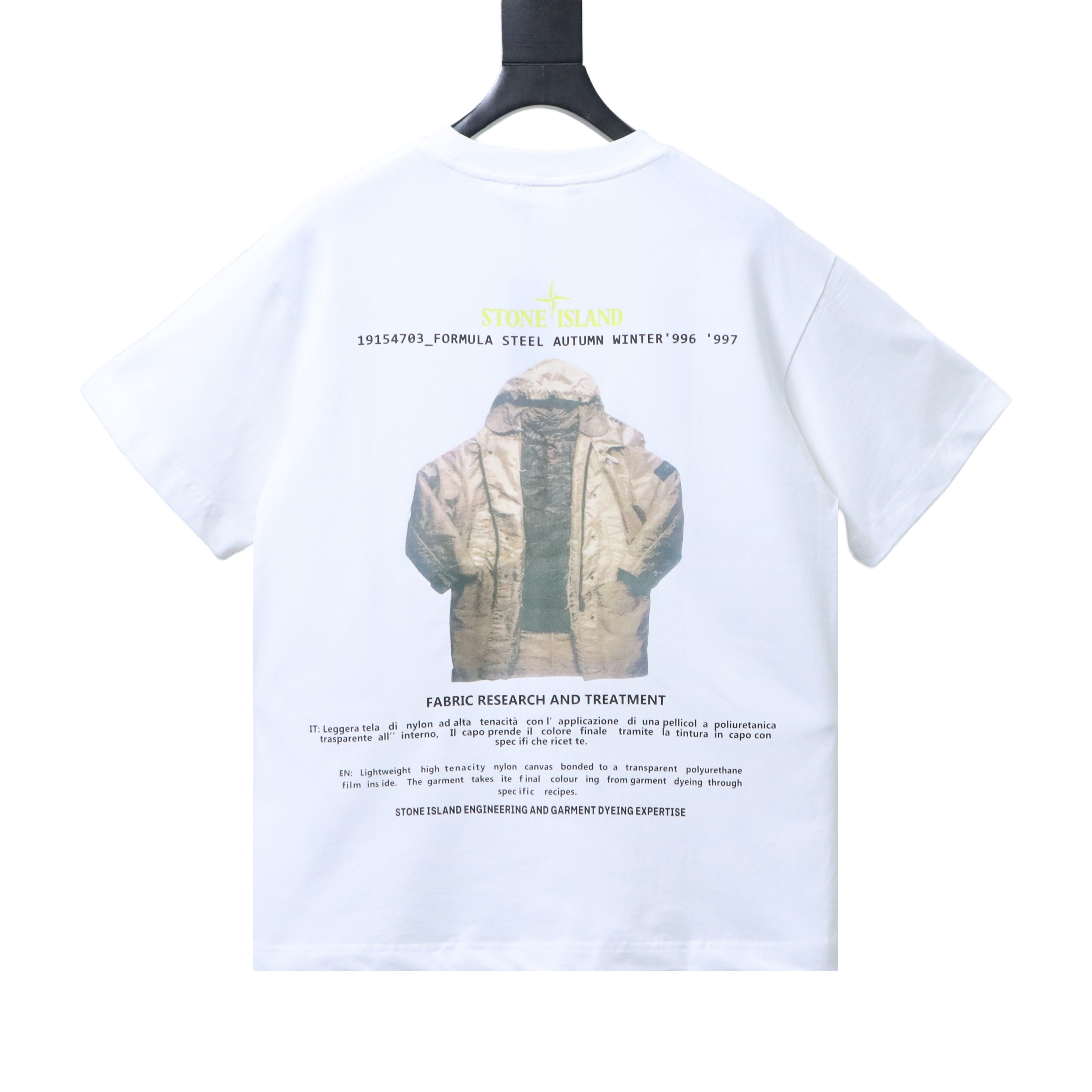 Stone Island Archivio Jacket Graphic T-Shirt White