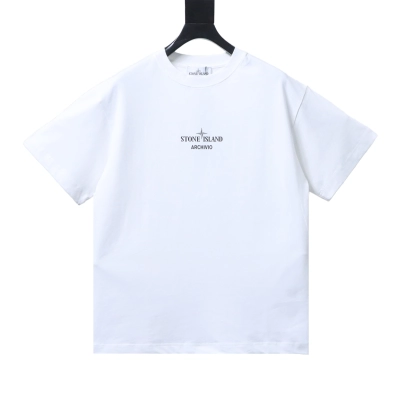 Stone Island Archivio Jacket Graphic T-Shirt White 02