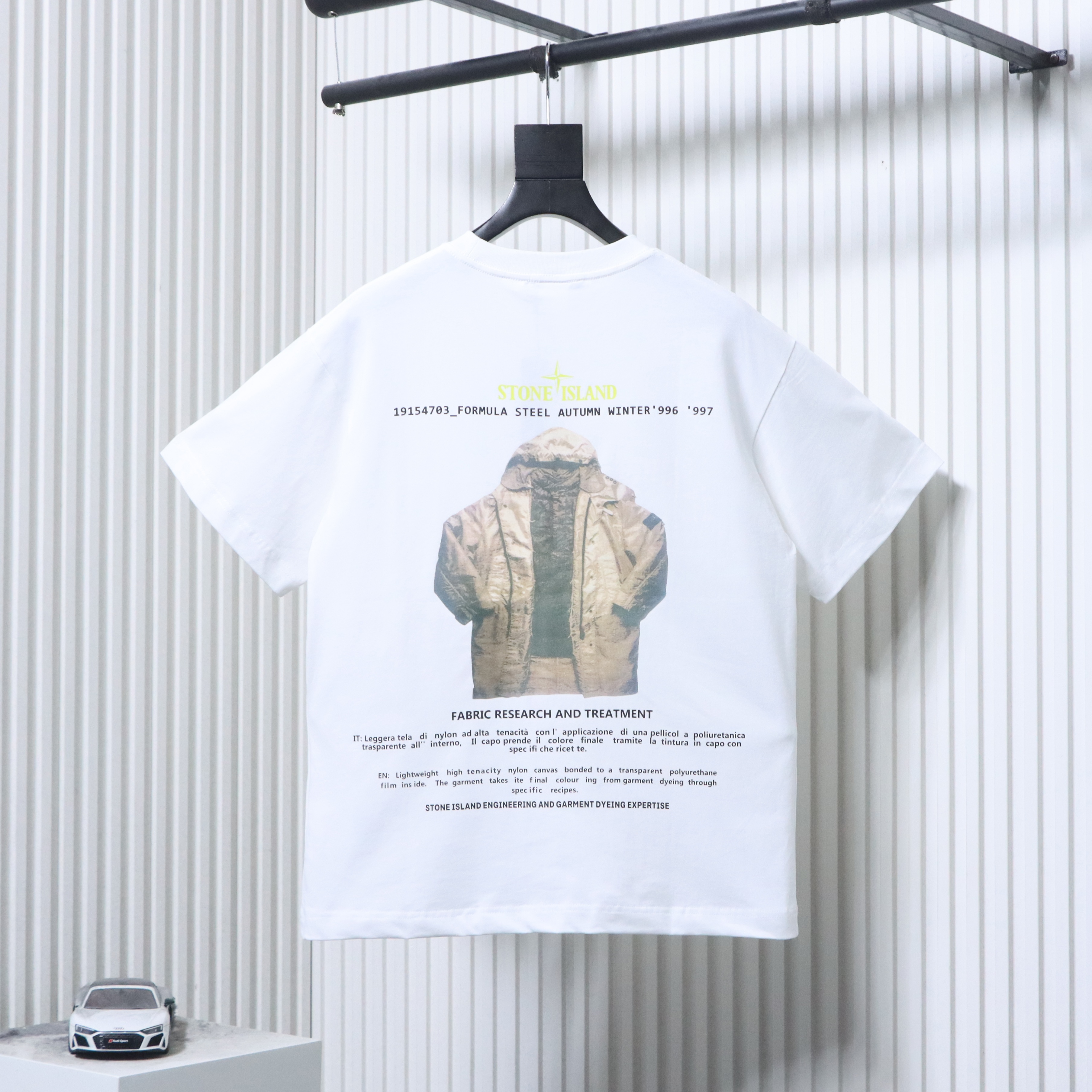 Stone Island Archivio Jacket Graphic T-Shirt White