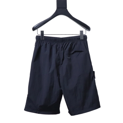 Stone Island Classic Badge Cargo Shorts Navy 02