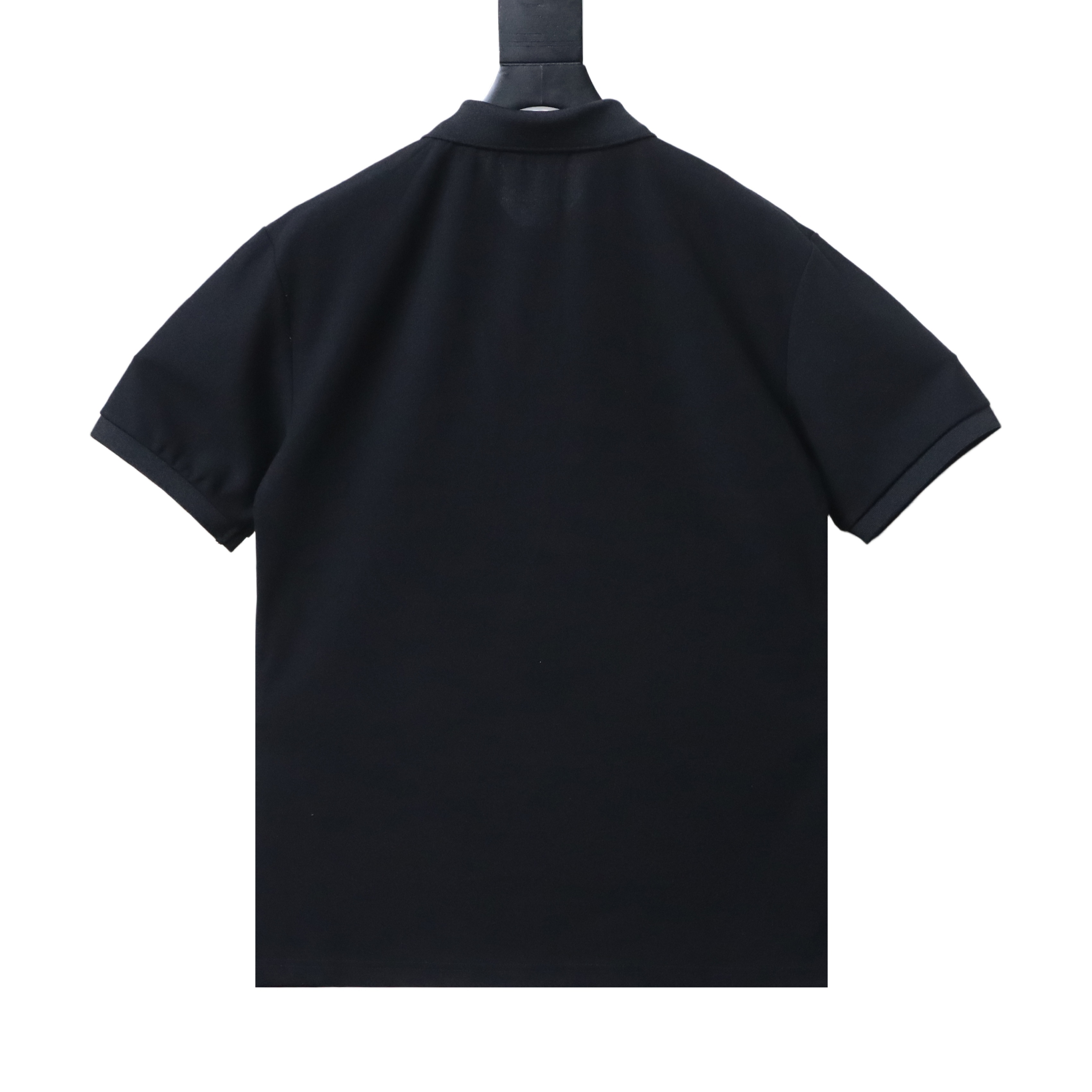 Stone Island Classic Knit Polo Shirt Black