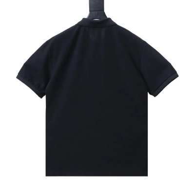Stone Island Classic Knit Polo Shirt Black 02