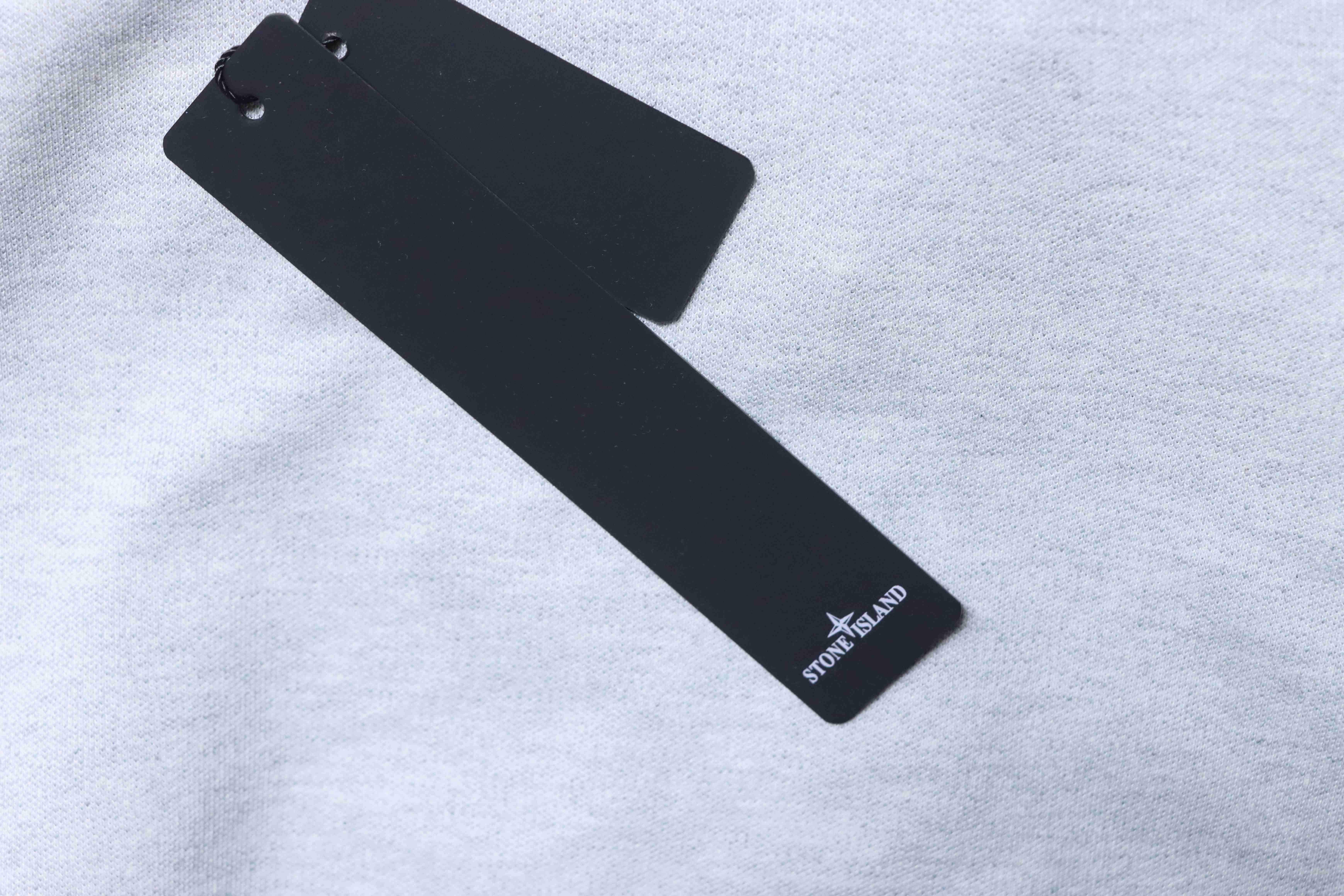 Stone Island Classic Knit Polo Shirt Light Gray