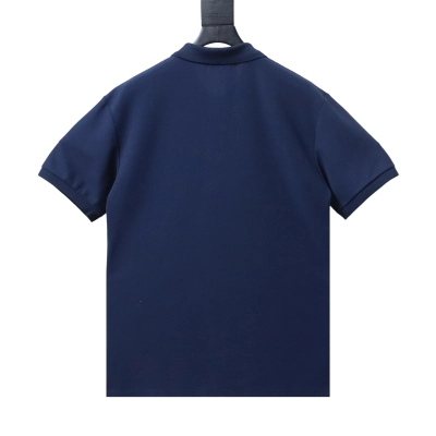 Stone Island Classic Knit Polo Shirt Navy 02