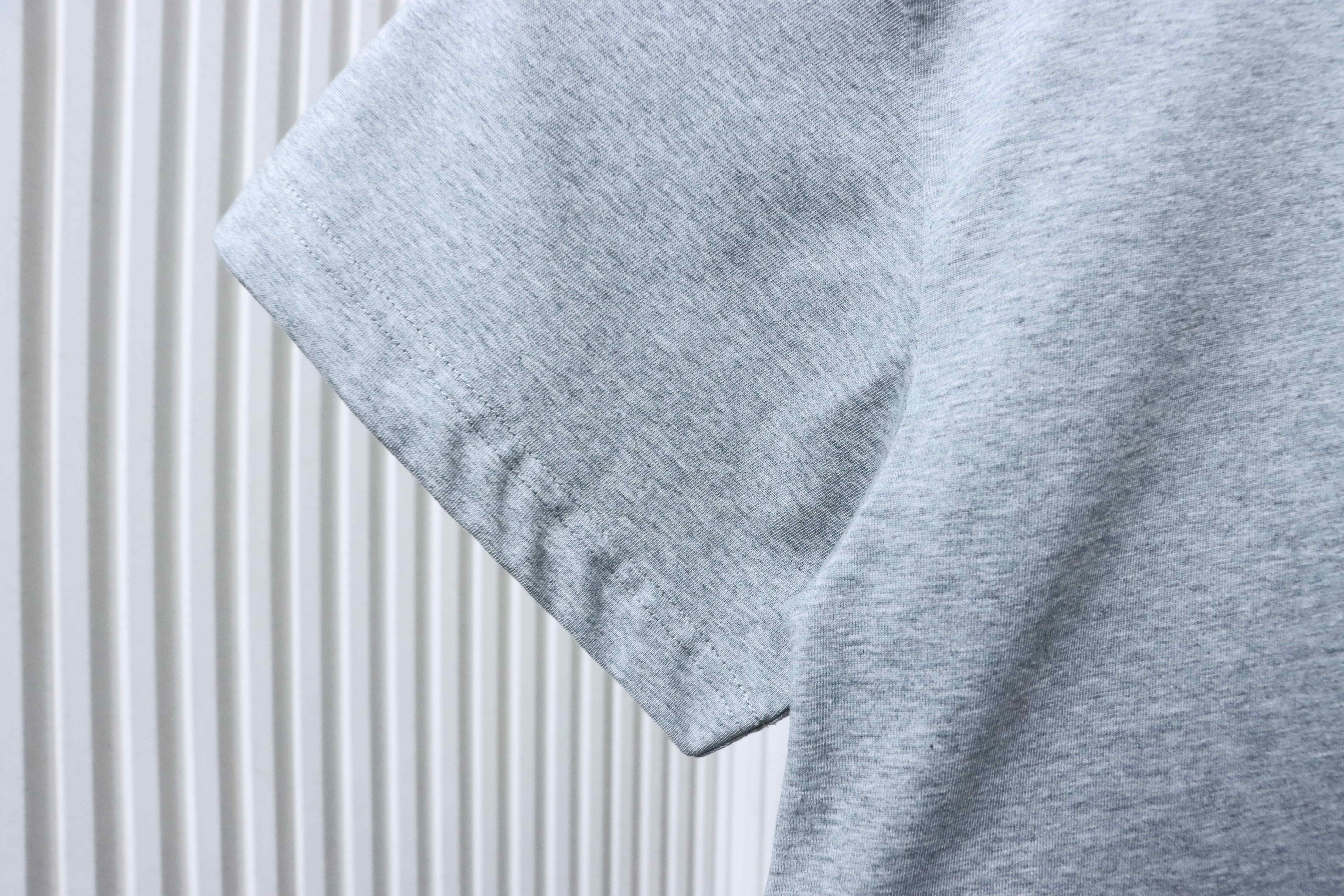Stone Island Map Graphic Back Print T-Shirt Heather Gray