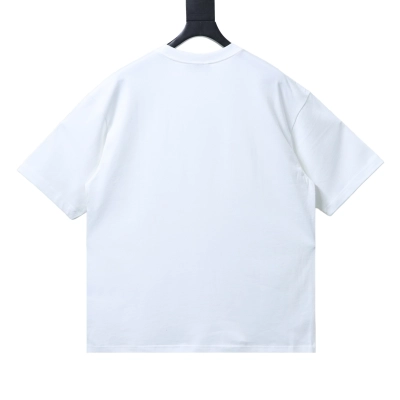Stone Island Mini Compass Chest Badge T-Shirt White 02