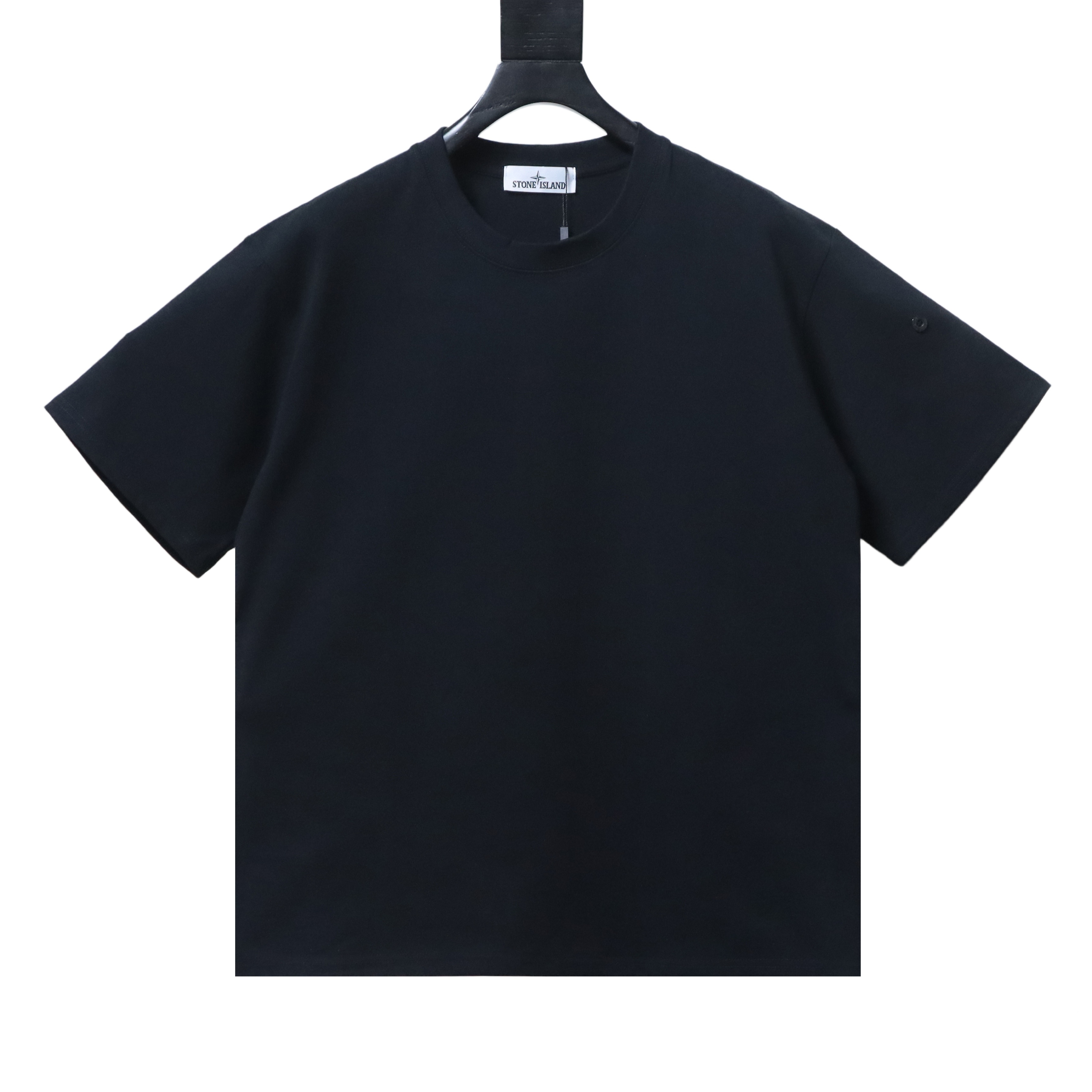 Stone Island Minimal Sleeve Patch T-Shirt Black