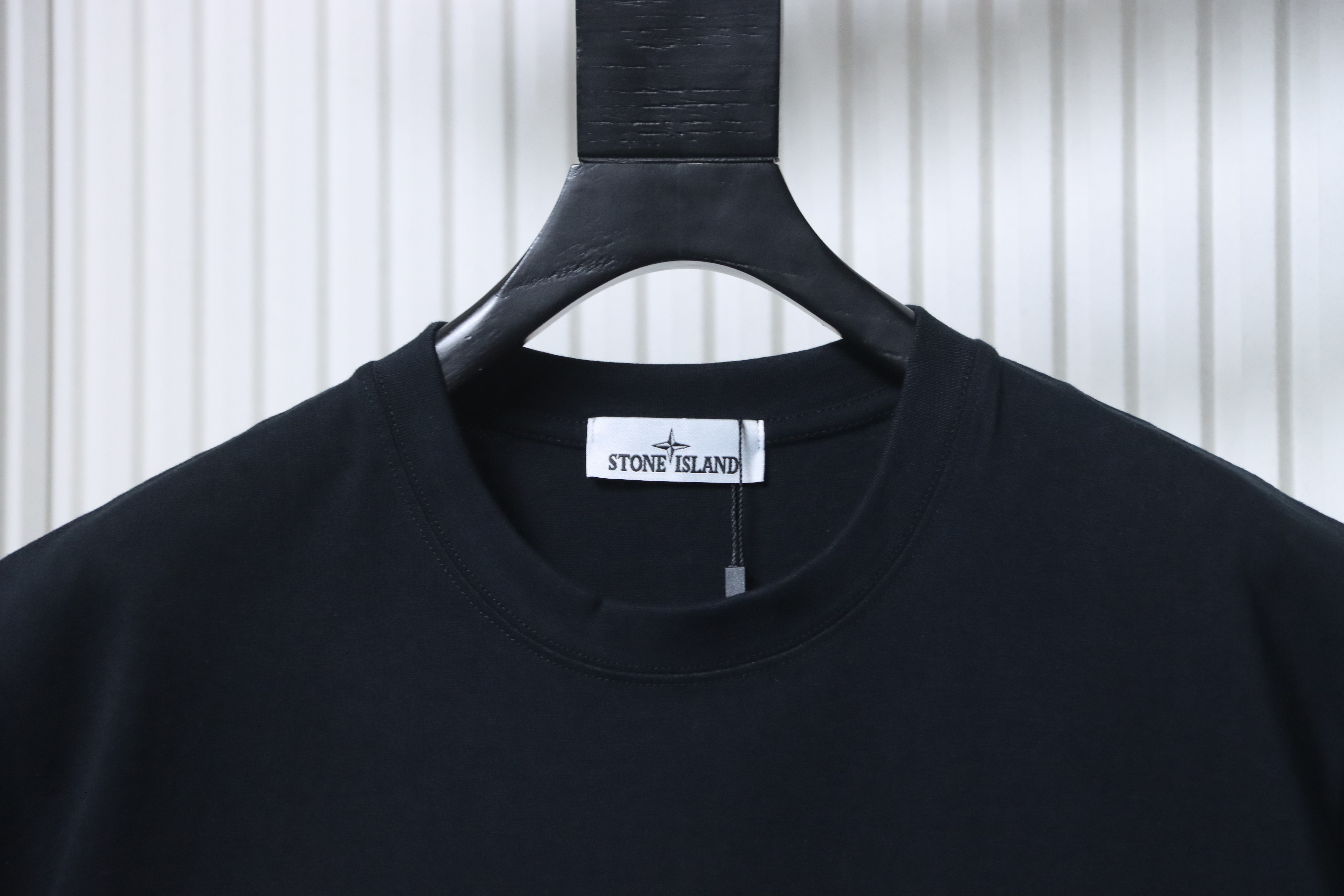 Stone Island Minimal Sleeve Patch T-Shirt Black