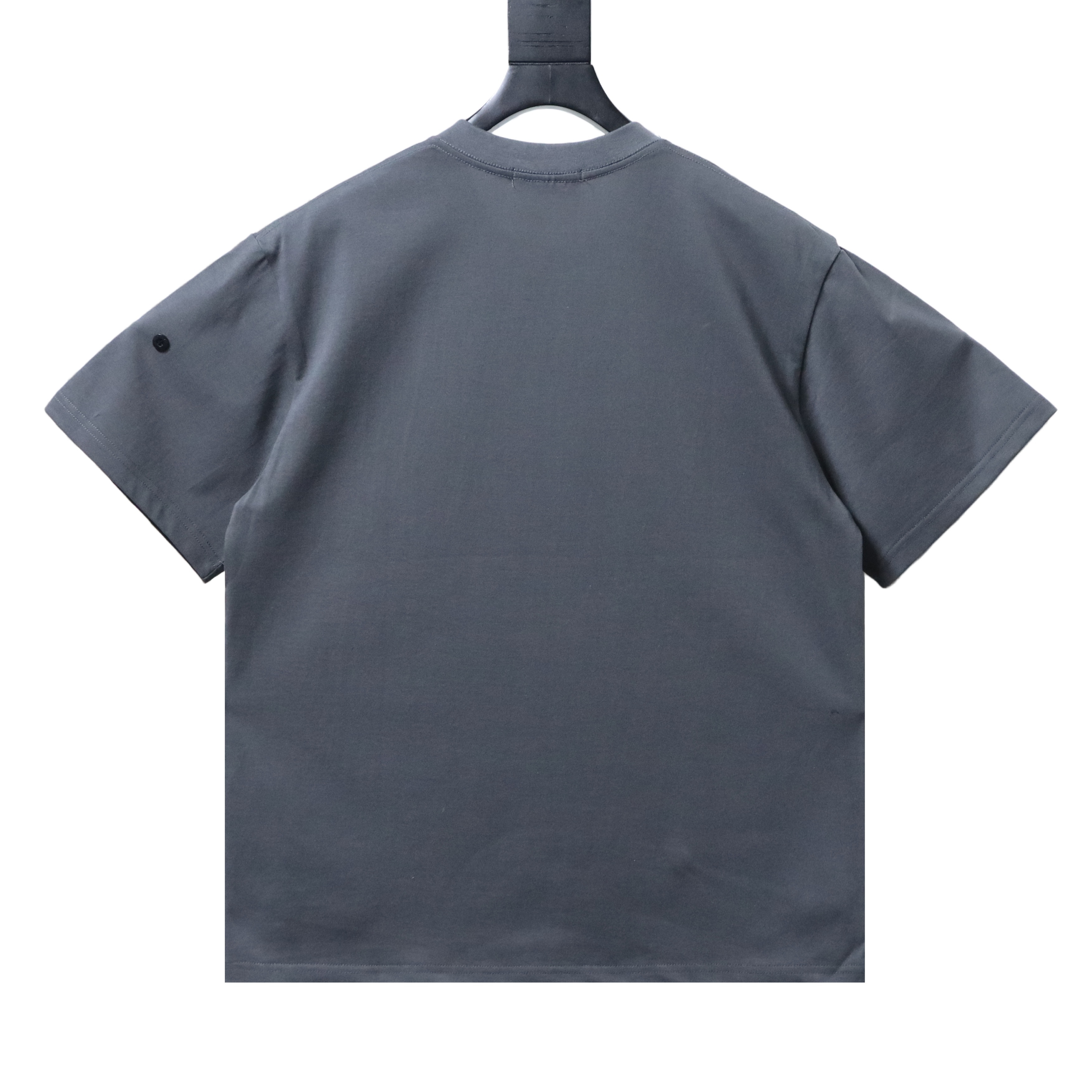 Stone Island Minimal Sleeve Patch T-Shirt Charcoal Gray