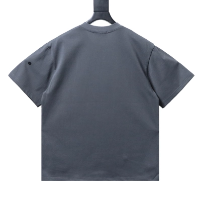 Stone Island Minimal Sleeve Patch T-Shirt Charcoal Gray 02
