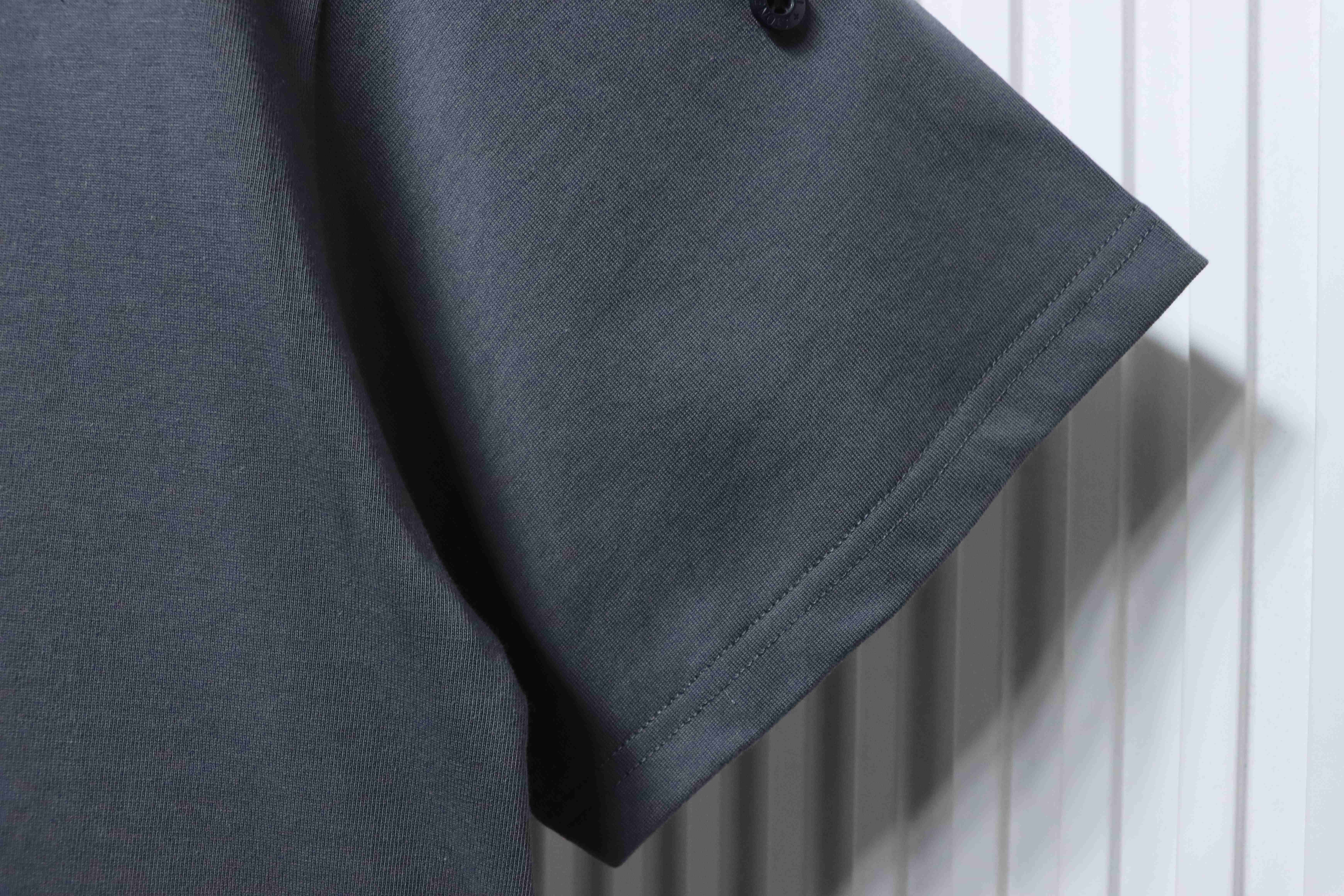 Stone Island Minimal Sleeve Patch T-Shirt Charcoal Gray