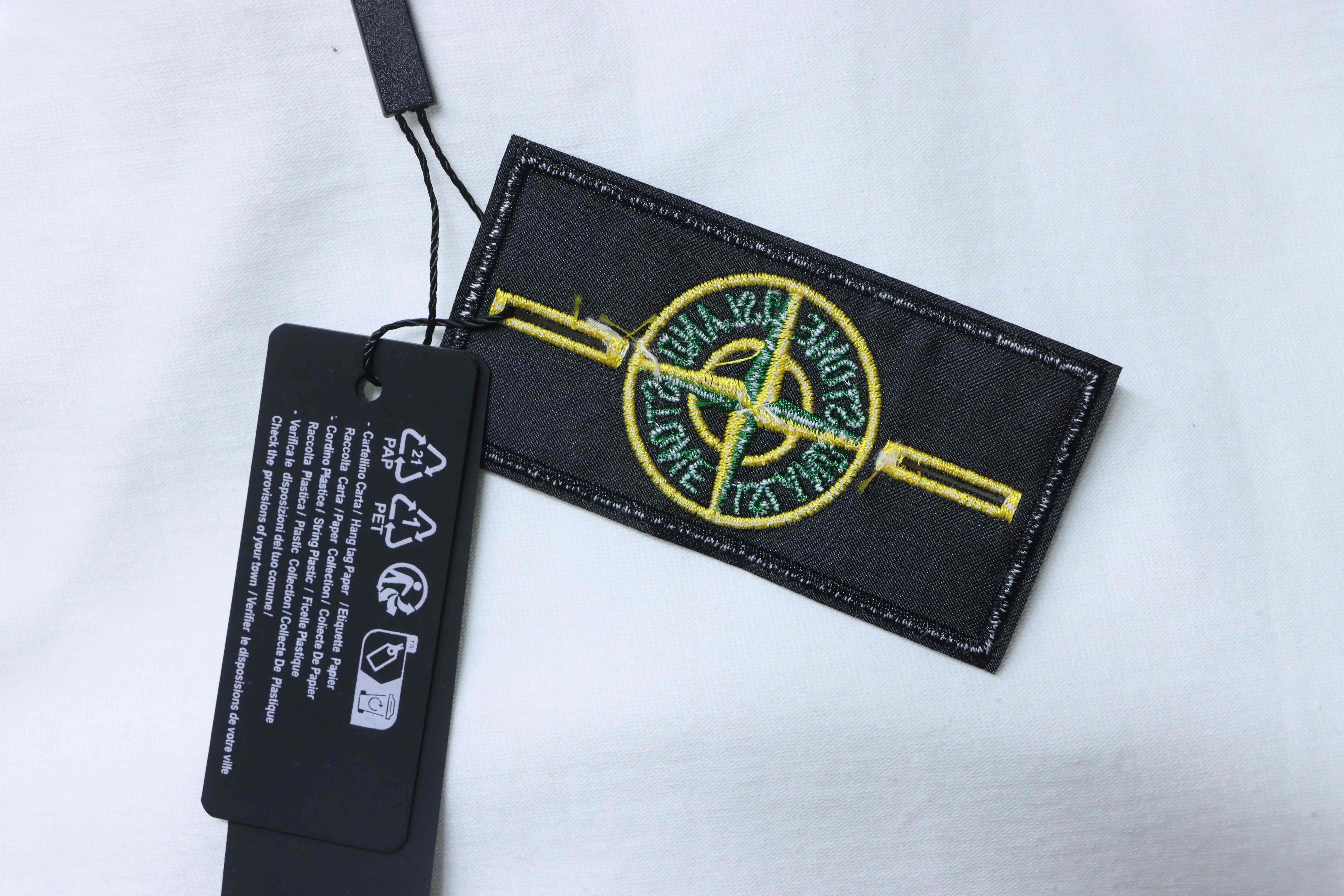 Stone Island Minimal Sleeve Patch T-Shirt White