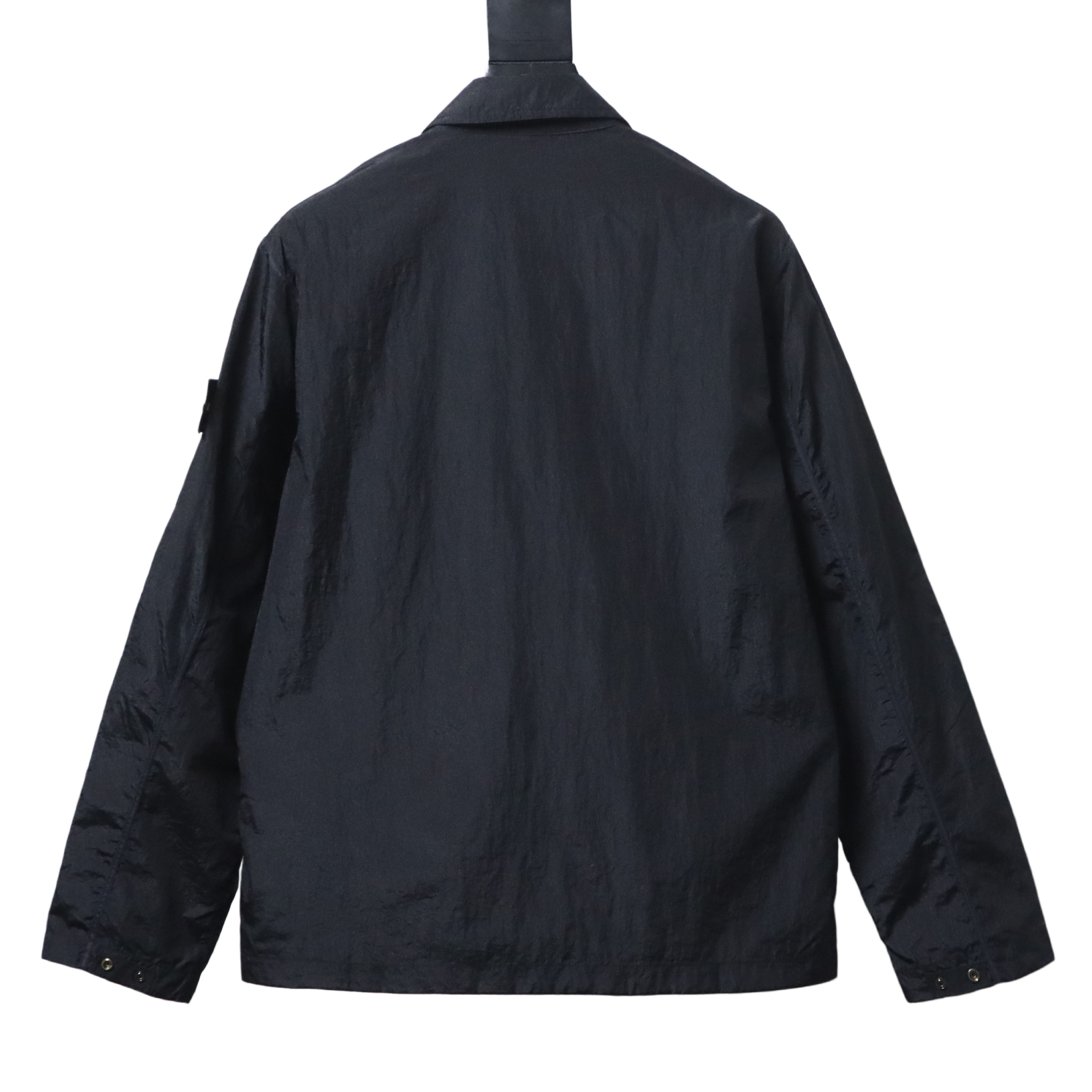 Stone Island Nylon Metal Zip Jacket Black