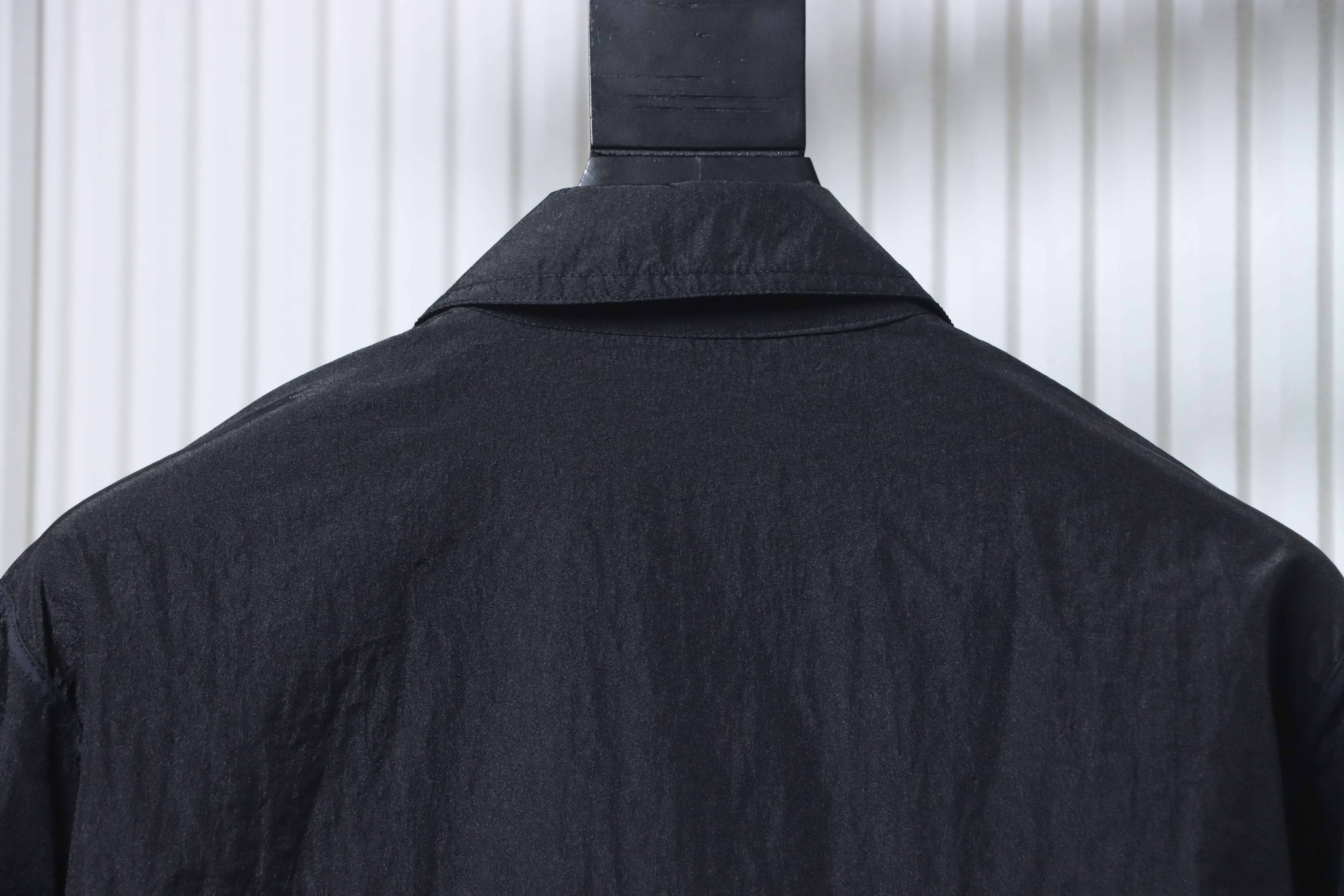 Stone Island Nylon Metal Zip Jacket Black