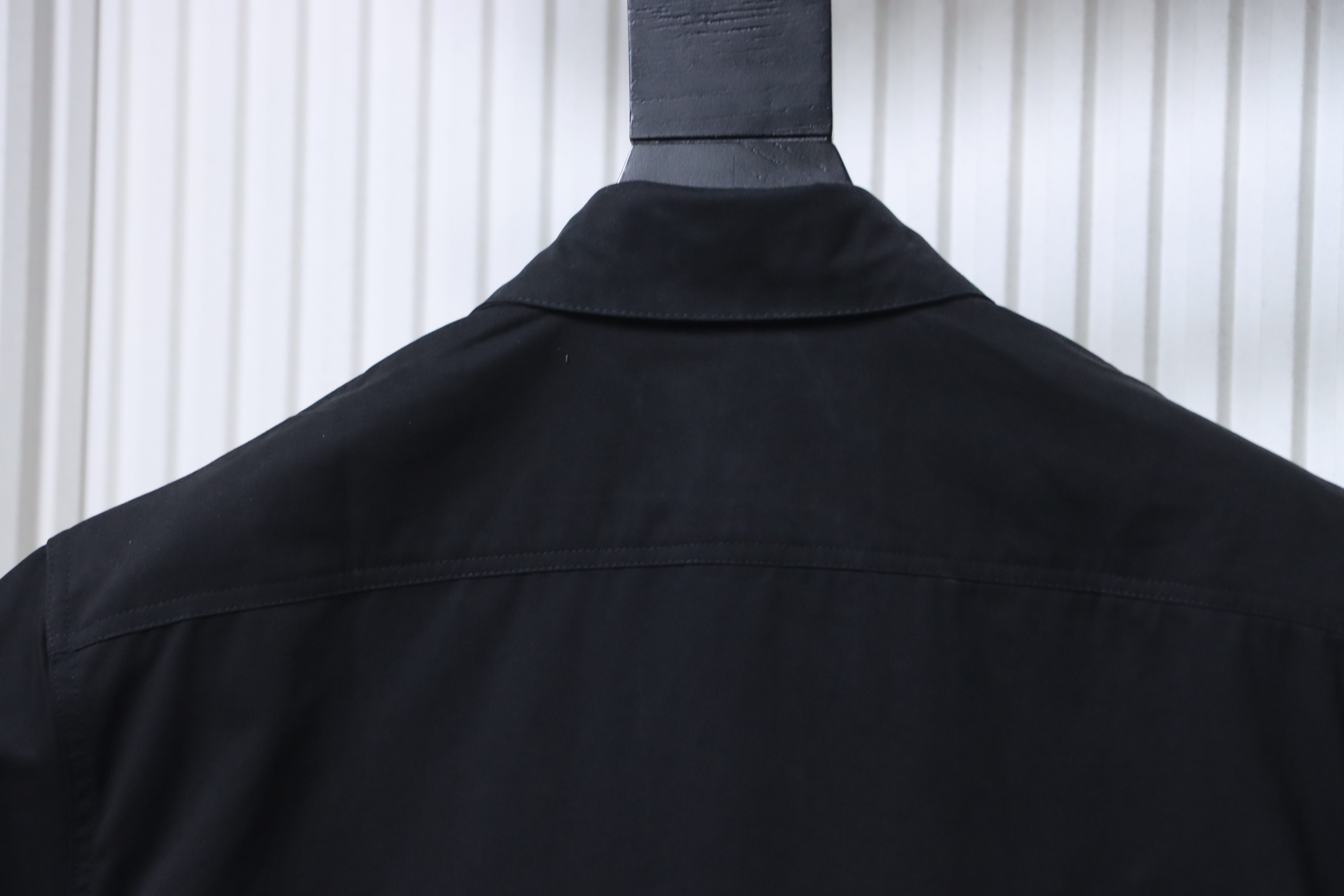 Stone Island Short-Sleeve Utility Overshirt Black
