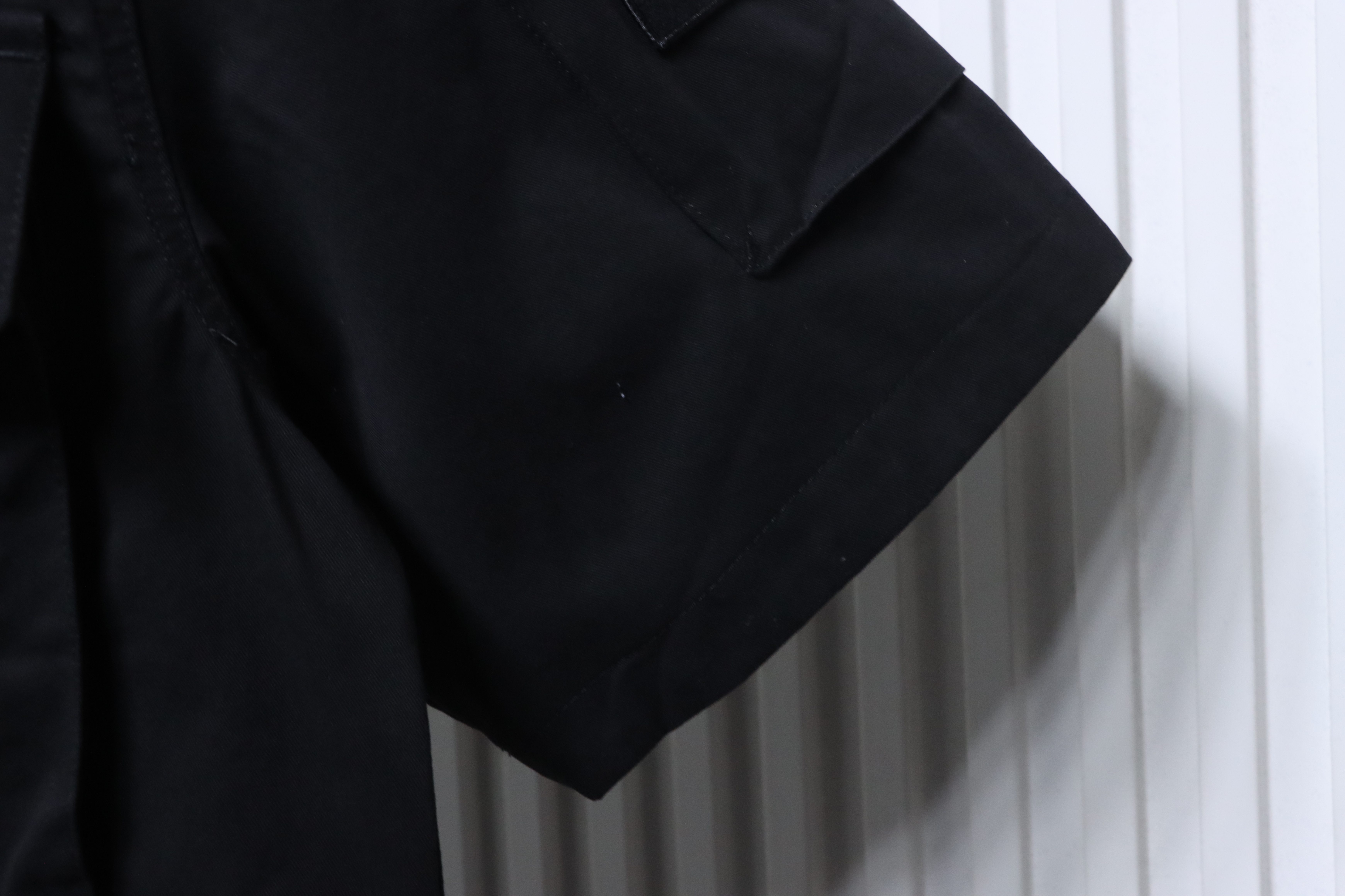 Stone Island Short-Sleeve Utility Overshirt Black