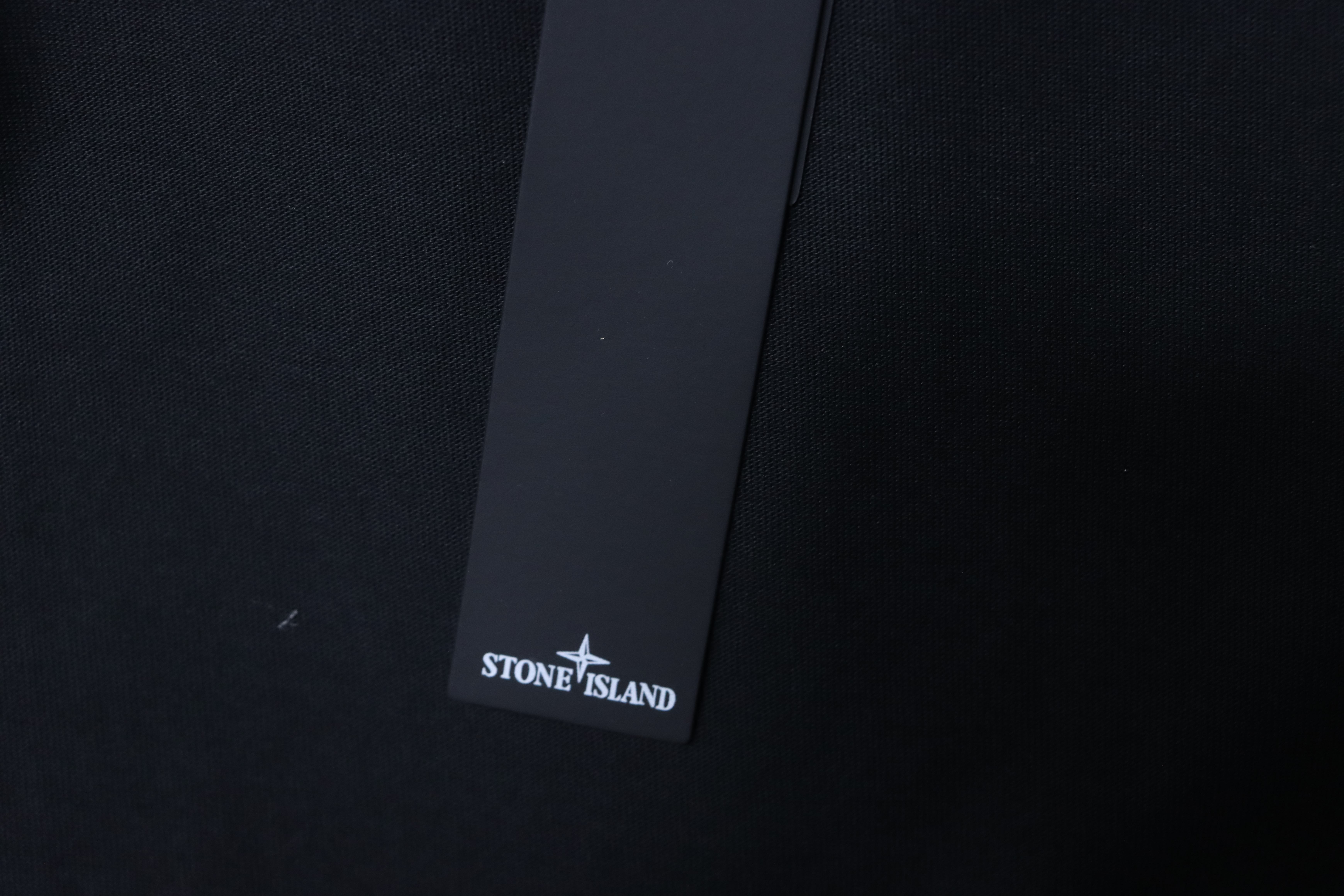 Stone Island Sleeve Badge Drop-Shoulder T-Shirt Black