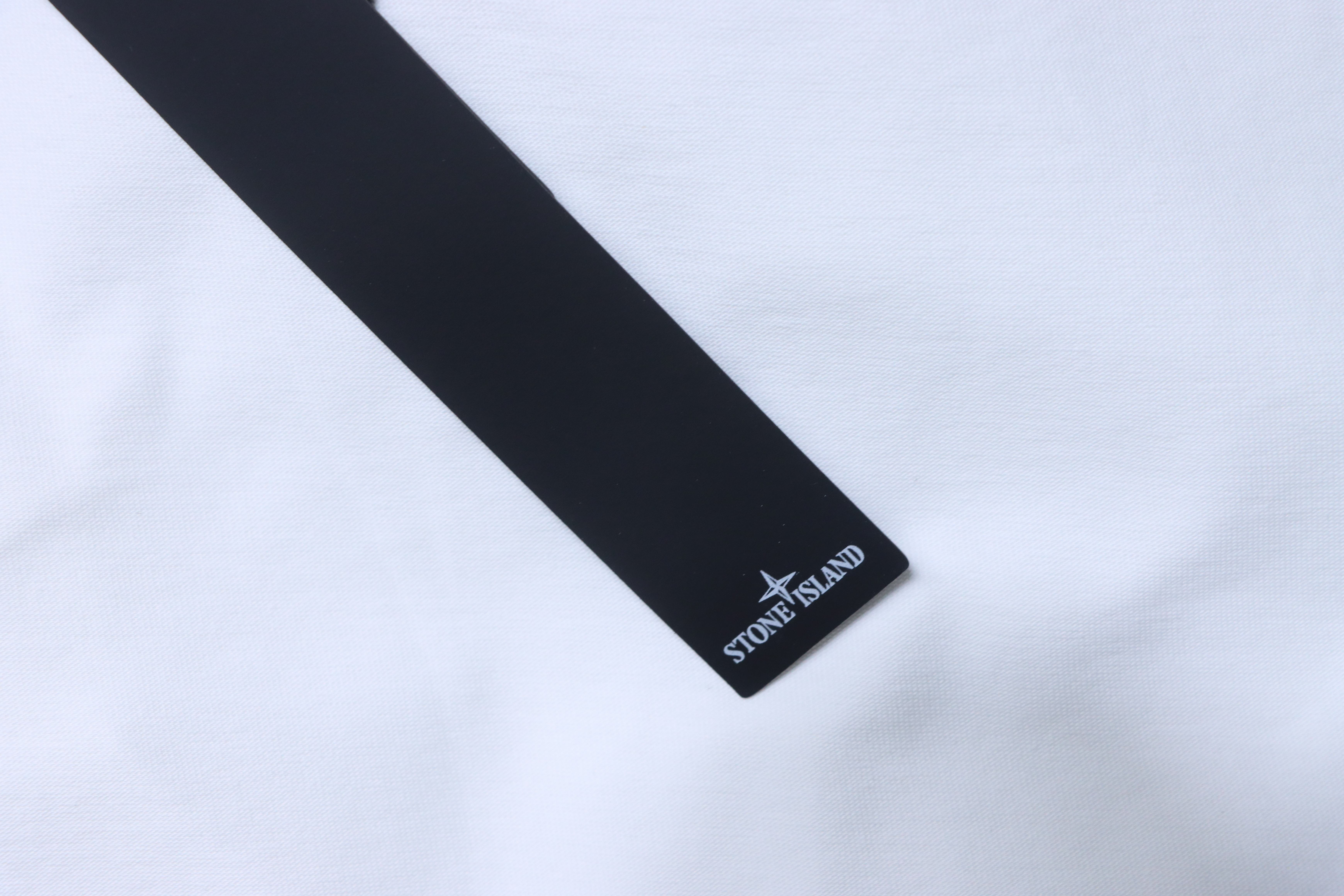 Stone Island Sleeve Badge Drop-Shoulder T-Shirt White