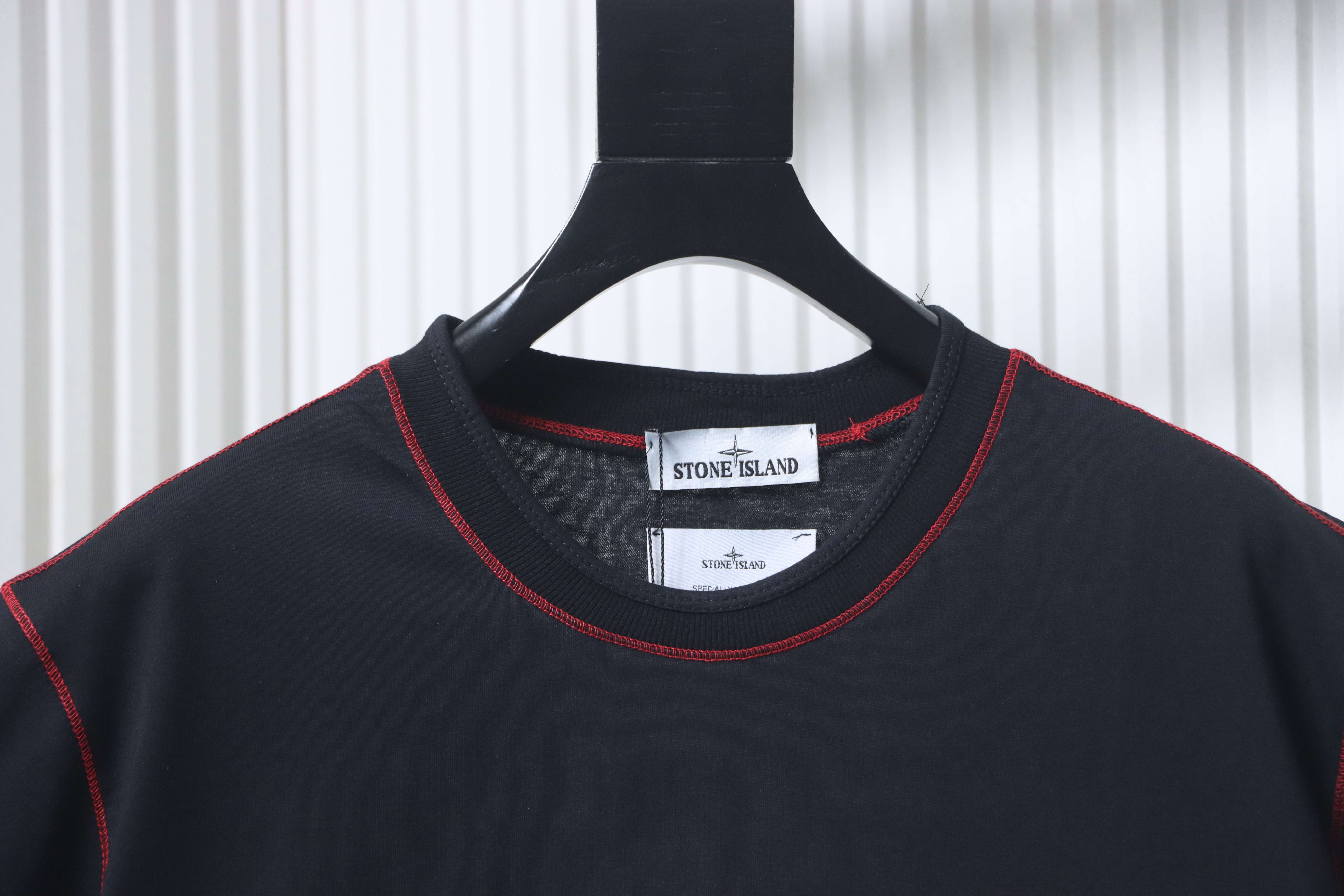 Stone Island SS25 Year of the Snake Logo T-Shirt Black