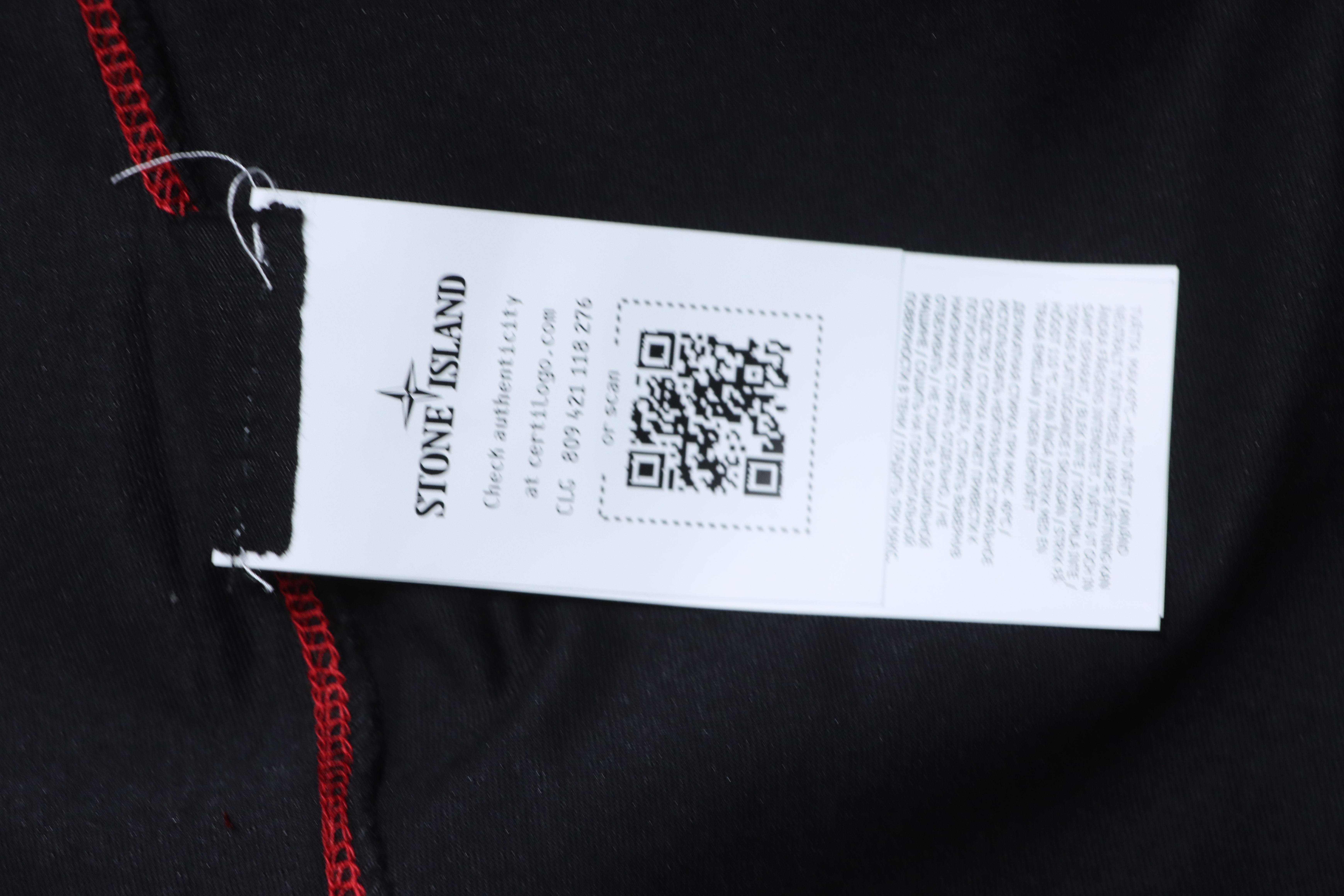 Stone Island SS25 Year of the Snake Logo T-Shirt Black