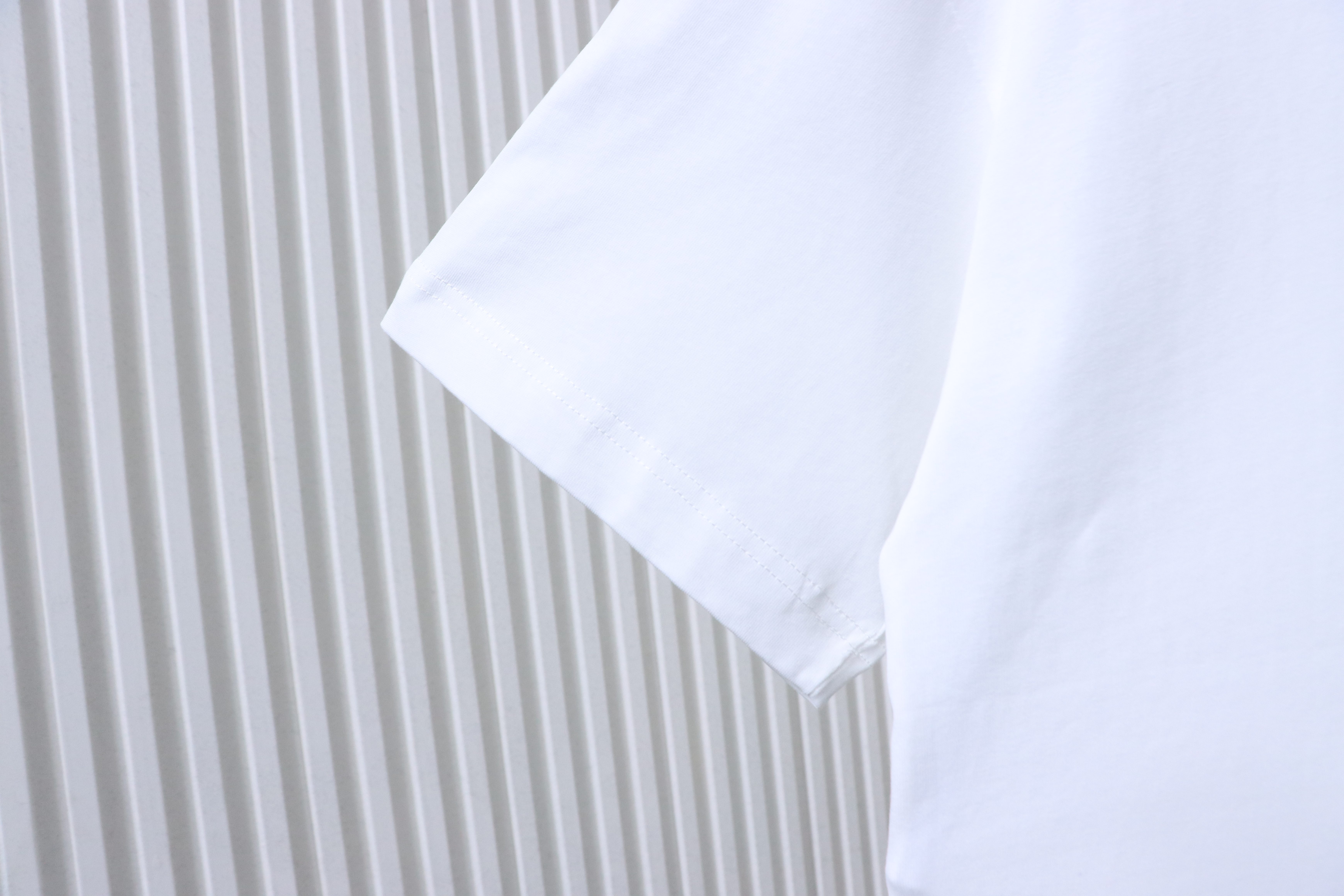 Stone Island SS26 Blurred Compass Back Print T-Shirt White