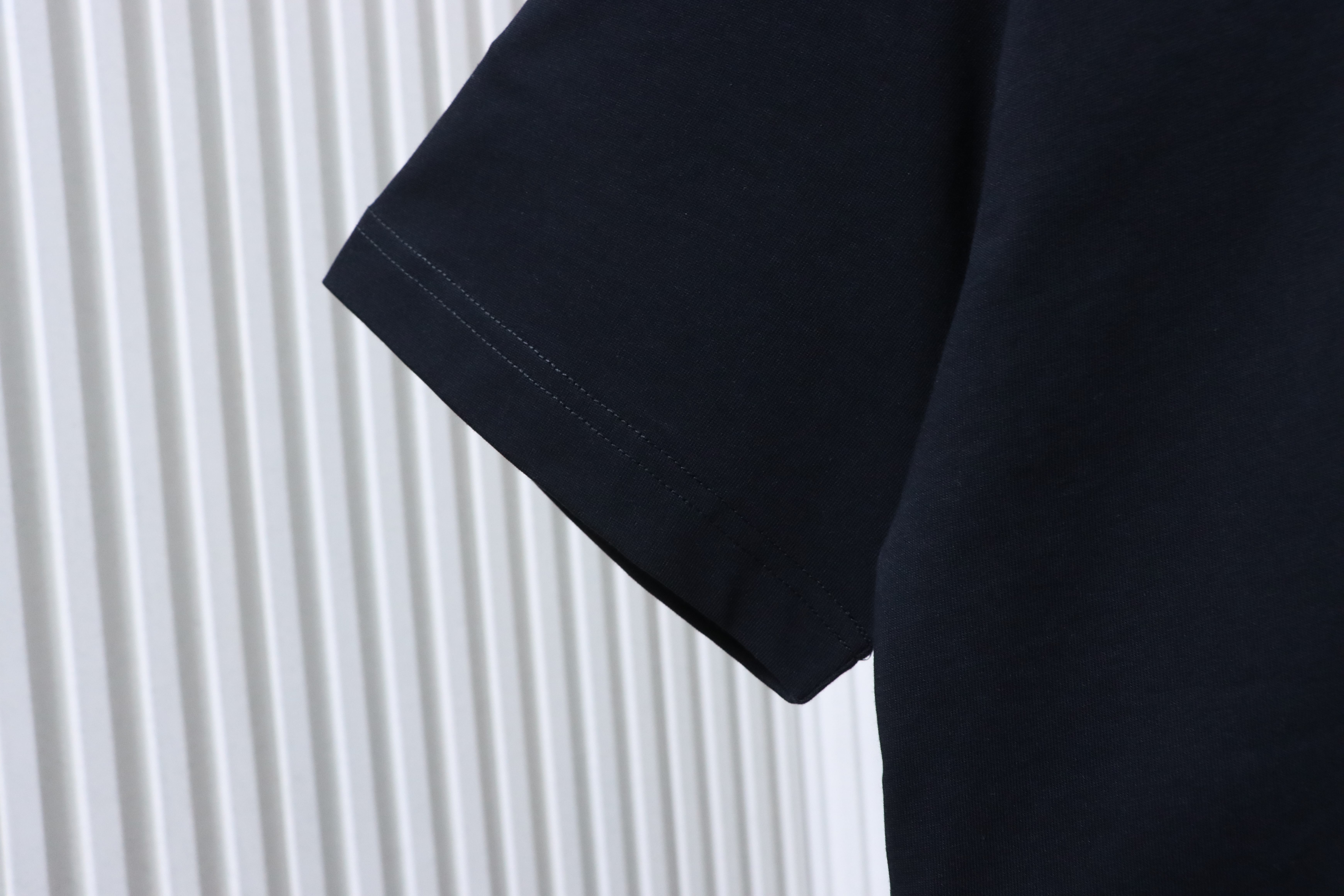 Stone Island SS26 Cracked Compass Back Print T-Shirt Black