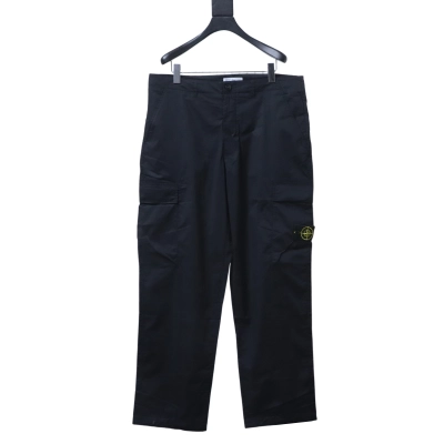 Stone Island Utility Cargo Pants Black 01