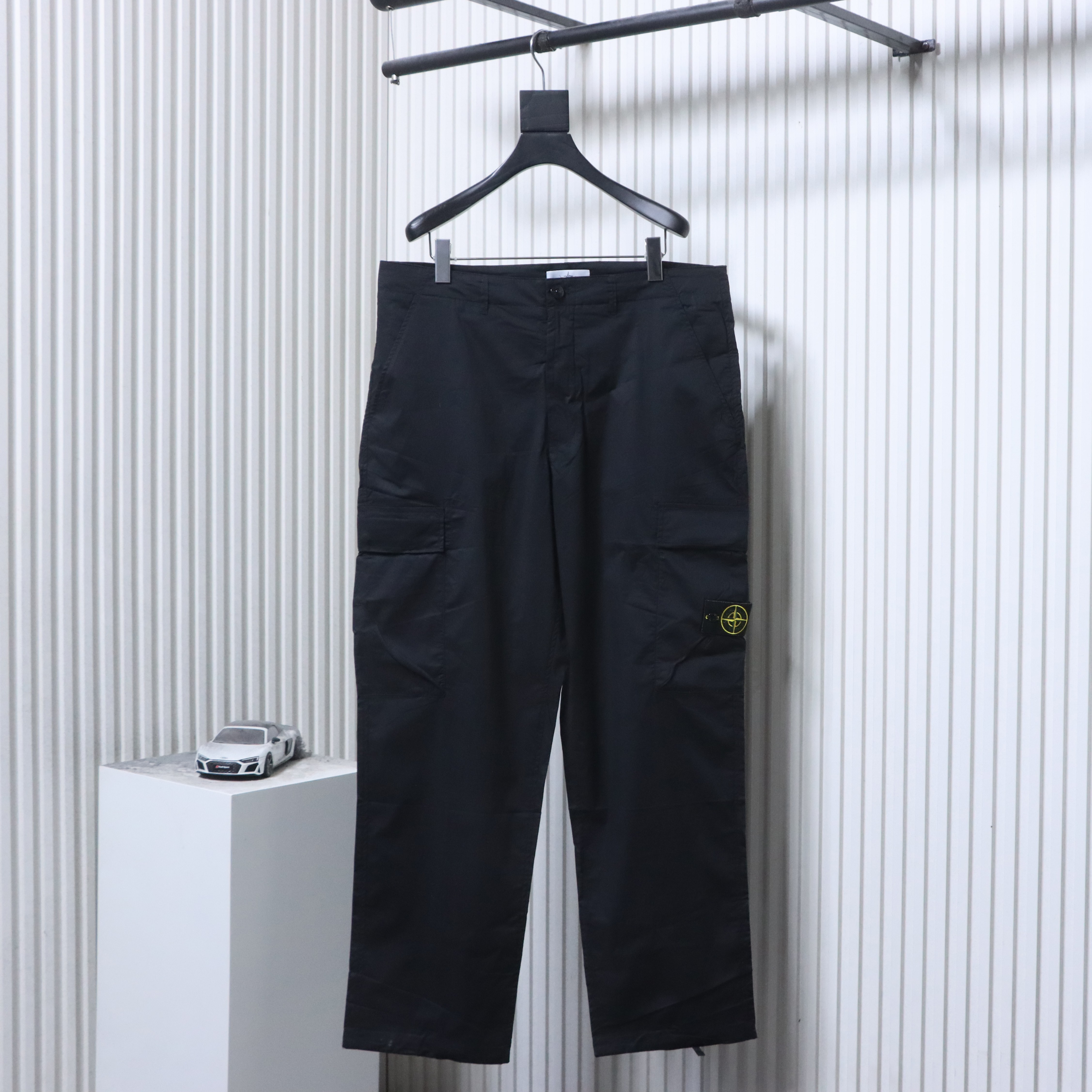 Stone Island Utility Cargo Pants Black
