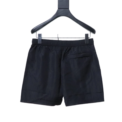 Stone Island Woven Badge Shorts Black 02