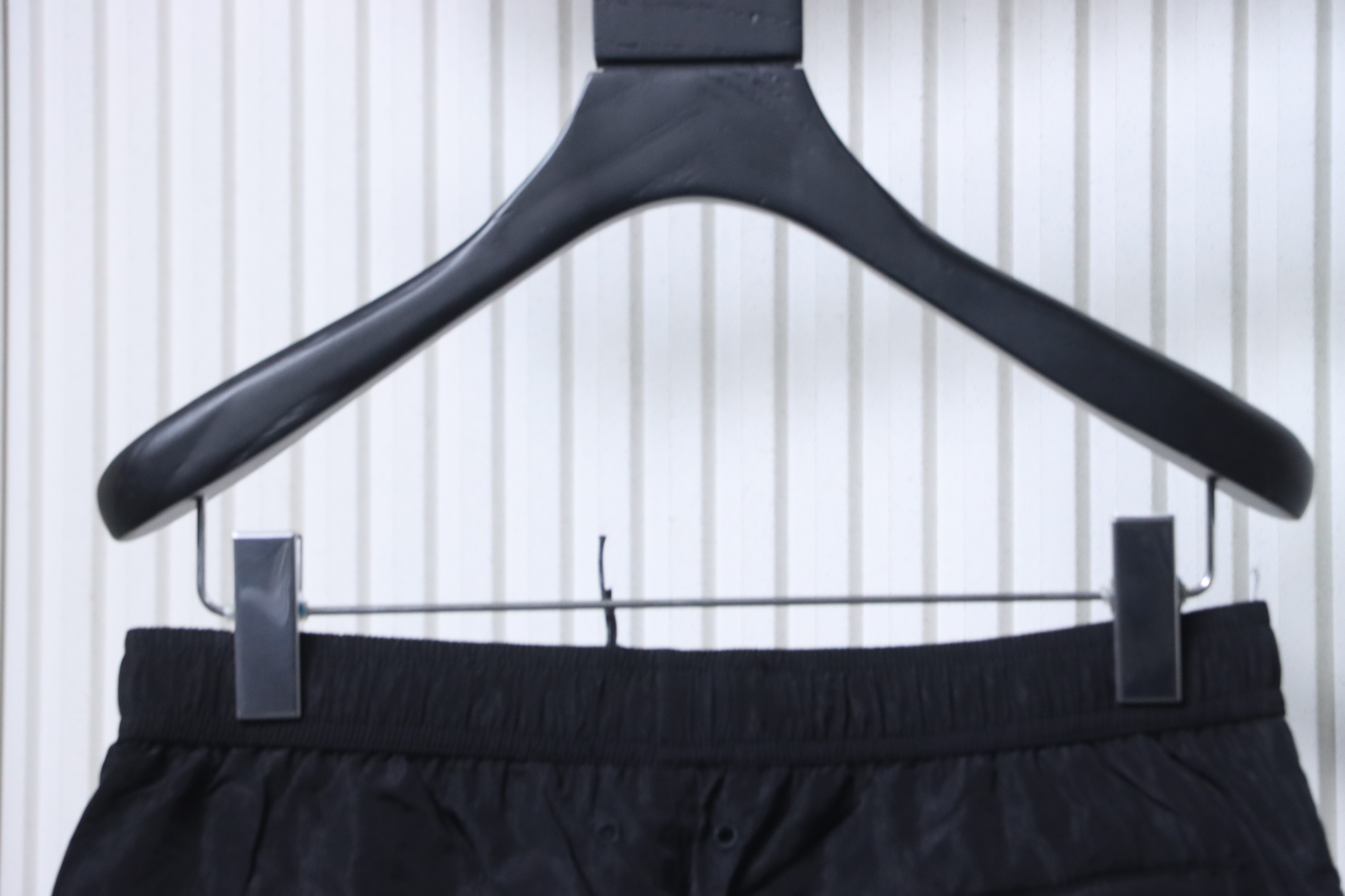 Stone Island Woven Badge Shorts Black