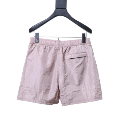 Stone Island Woven Badge Shorts Dusty Pink 02