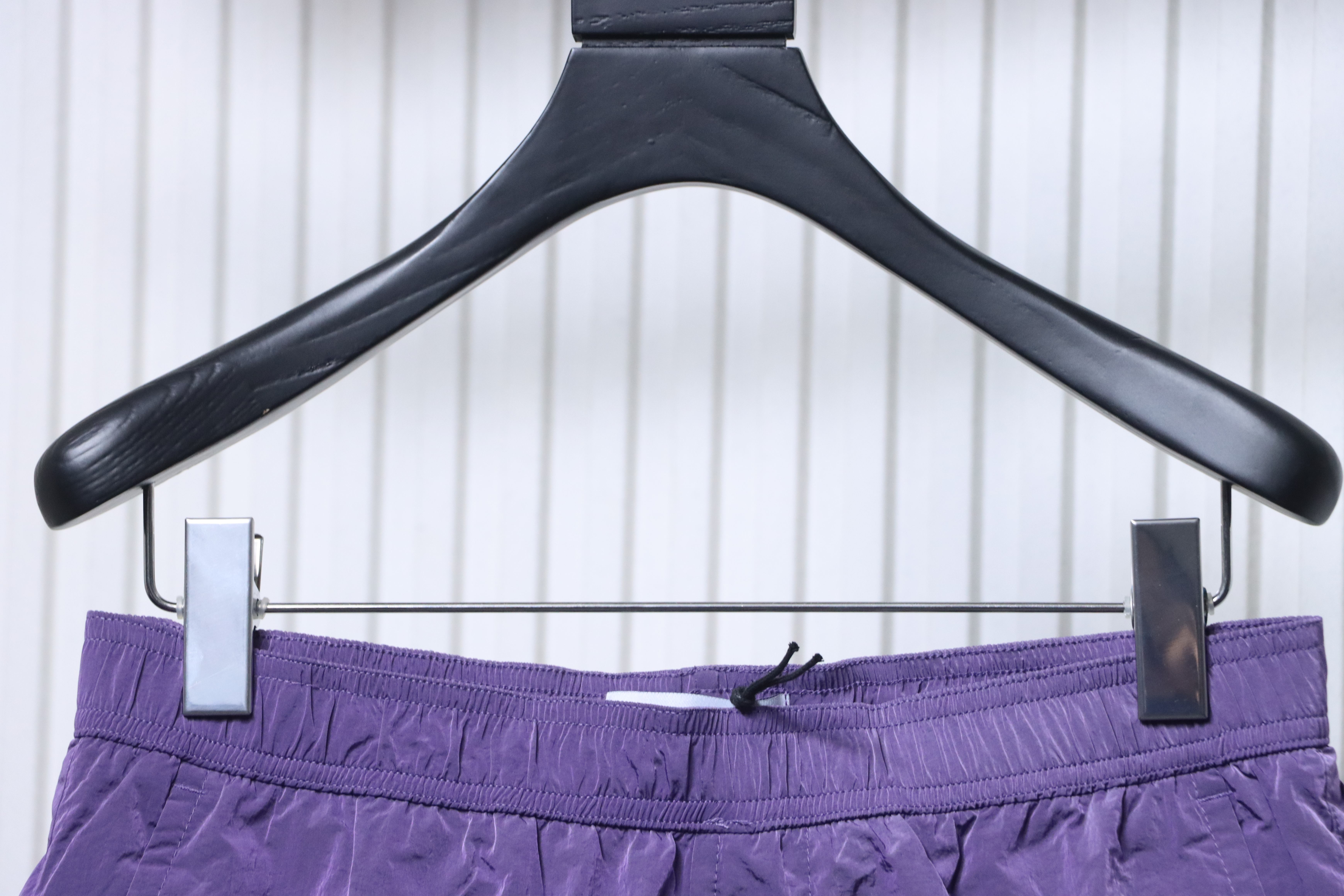 Stone Island Woven Badge Shorts Purple