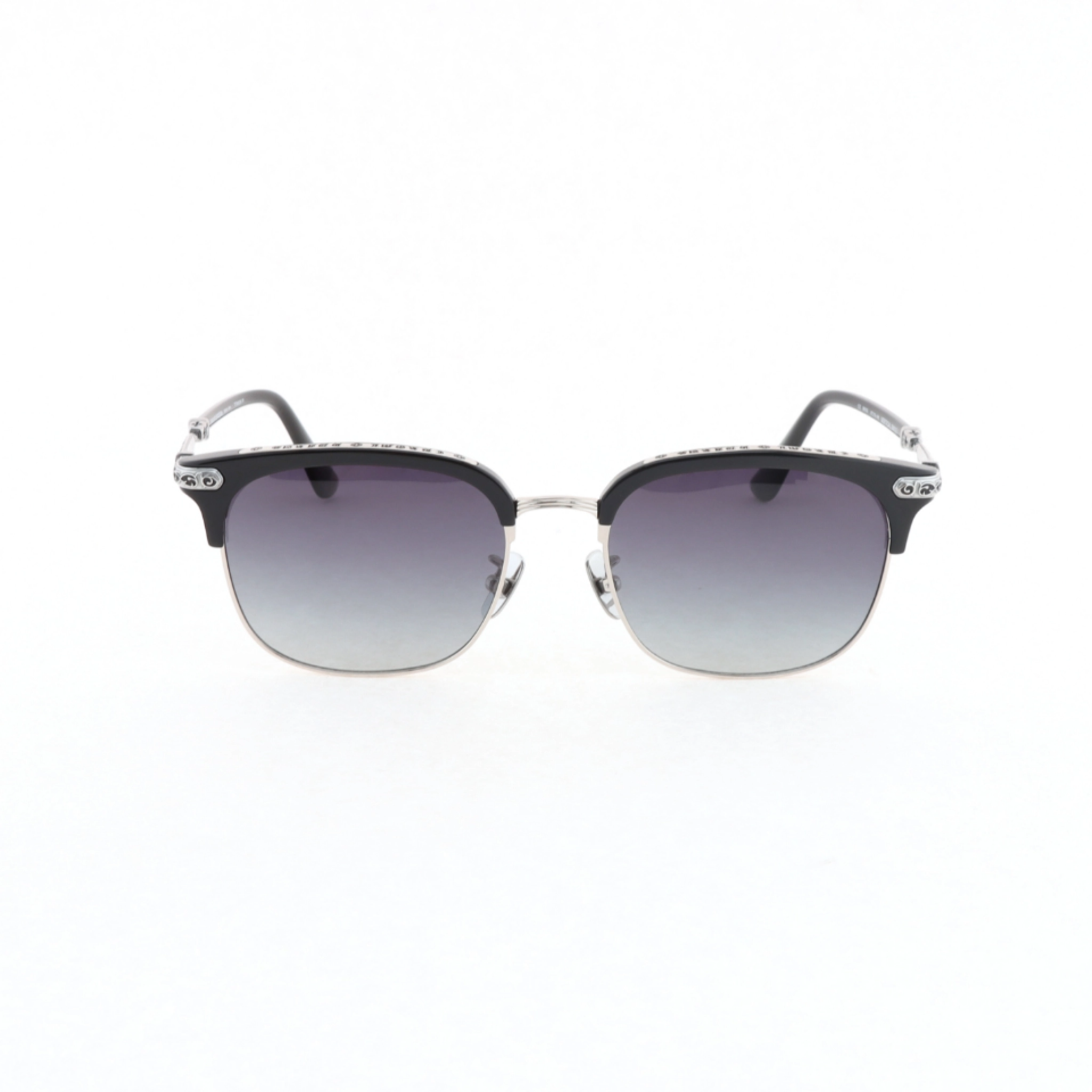 Chrome Hearts Vertical Smile-II Glasses Silver