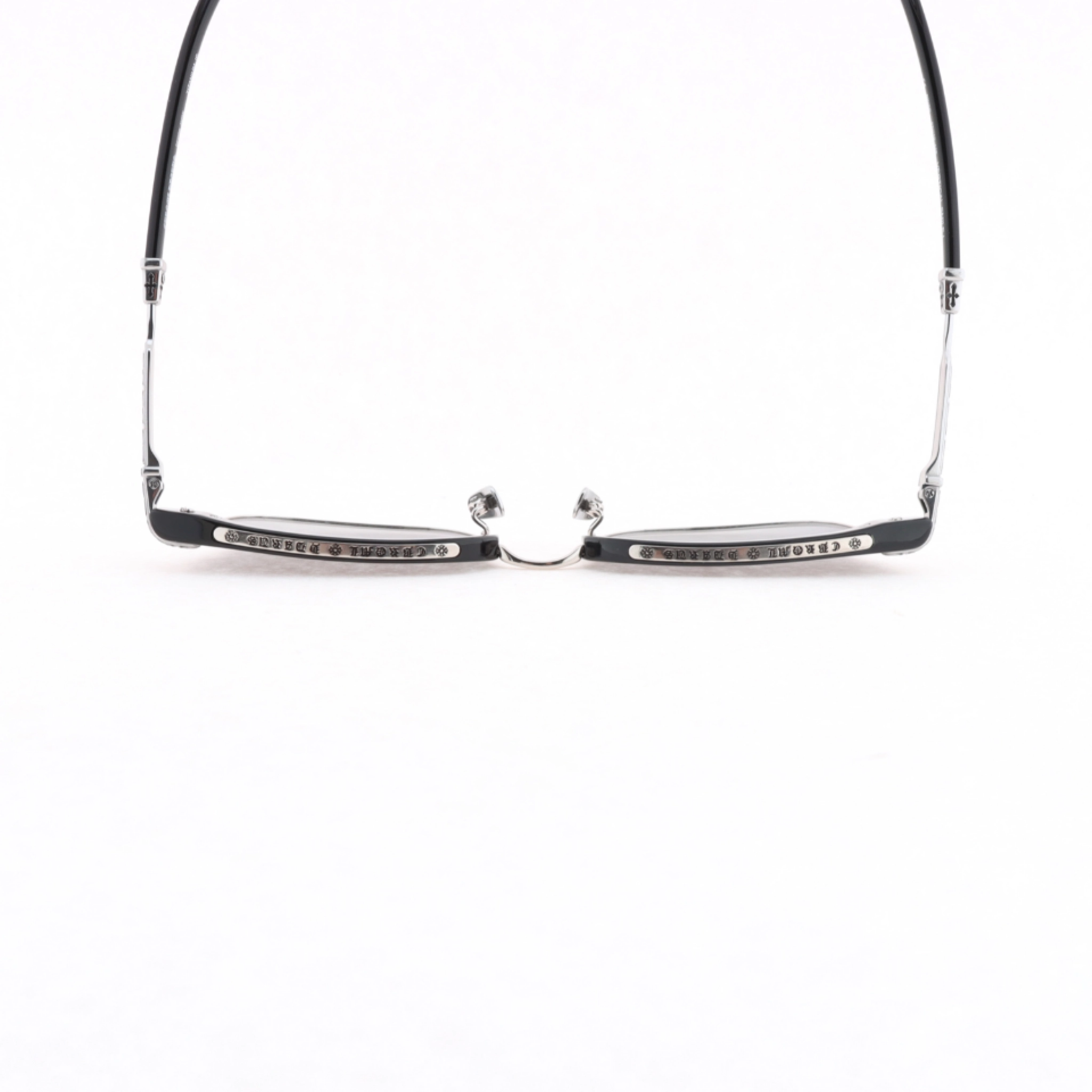 Chrome Hearts Vertical Smile-II Glasses Silver