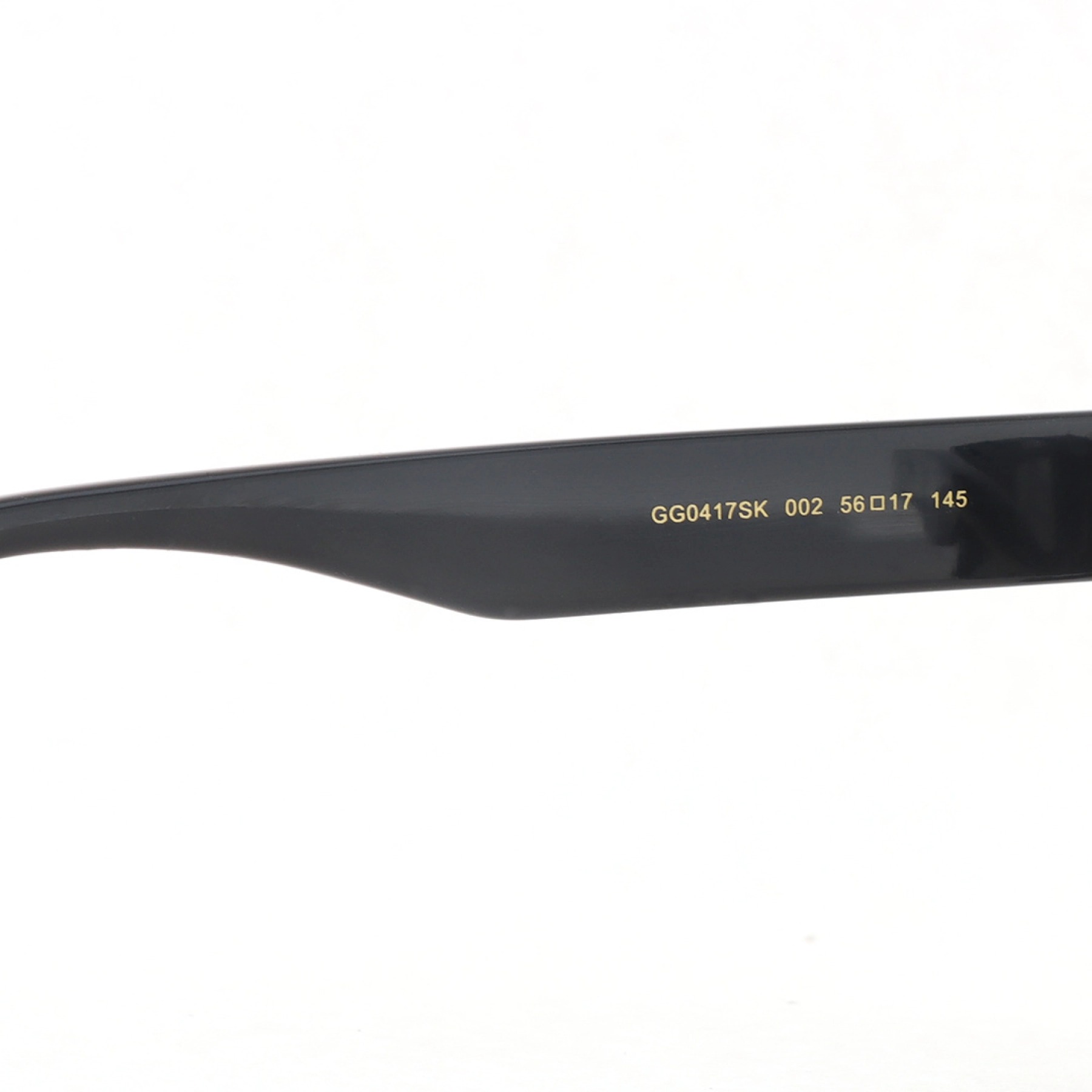 Gucci Rectangle Sunglasses Black