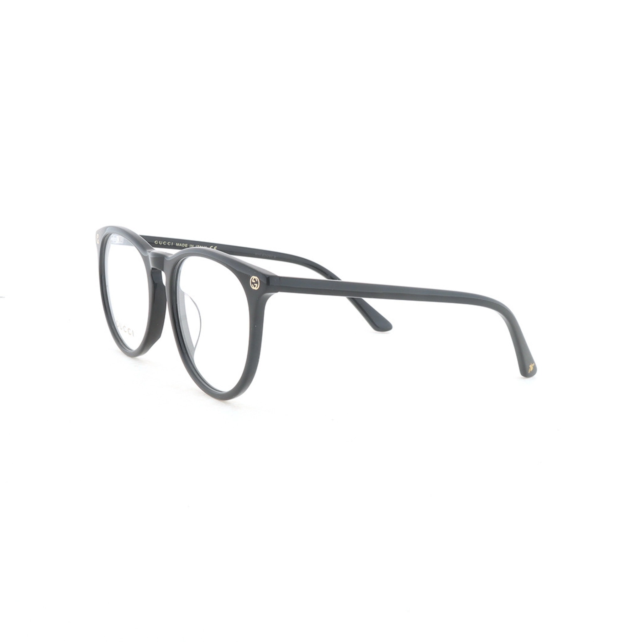 Gucci Round Optical Glasses / Black Frames