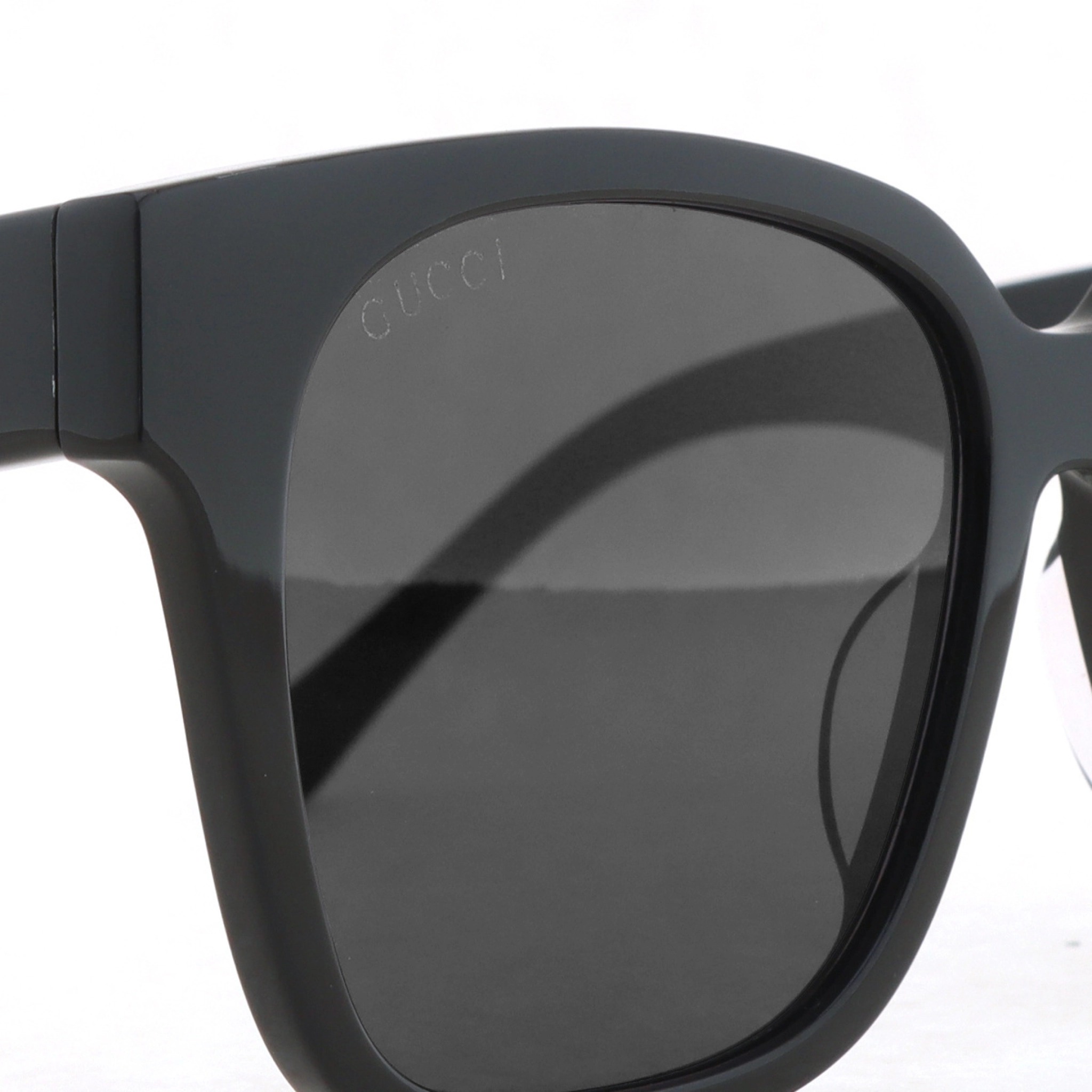 Gucci Sunglasses Shiny Black Square