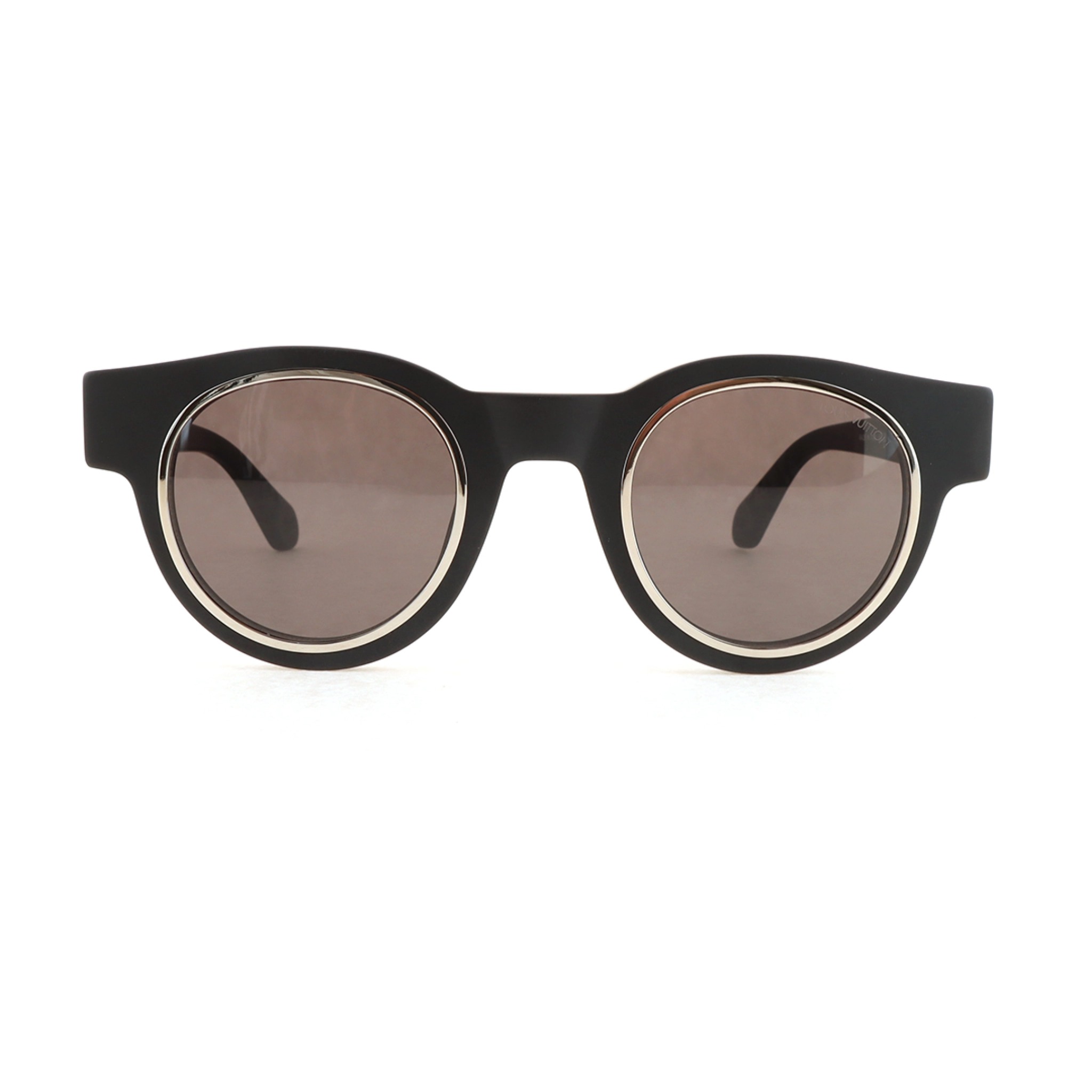 Louis Vuitton Legacy Round Sunglasses Silver Black