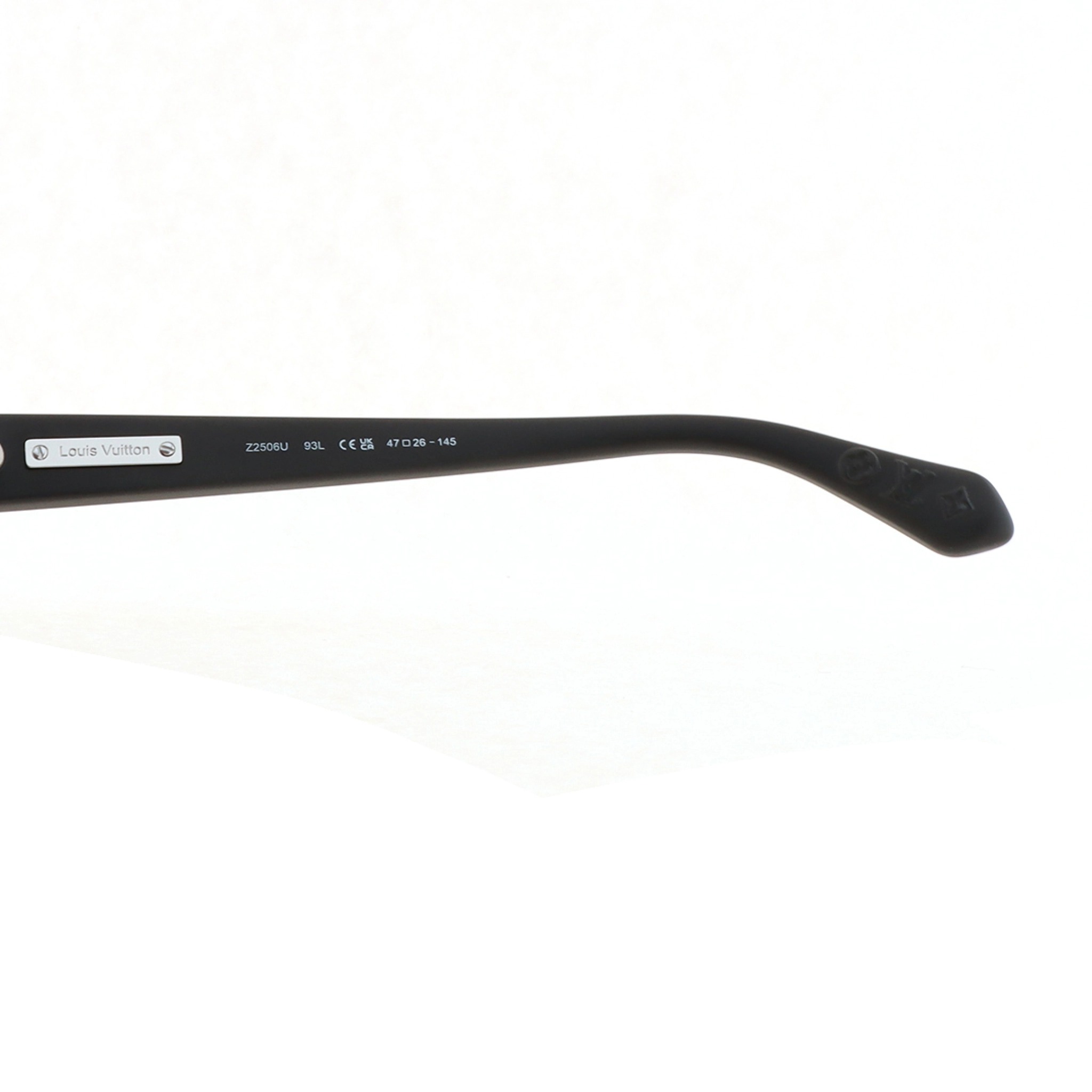 Louis Vuitton Legacy Round Sunglasses Silver Black
