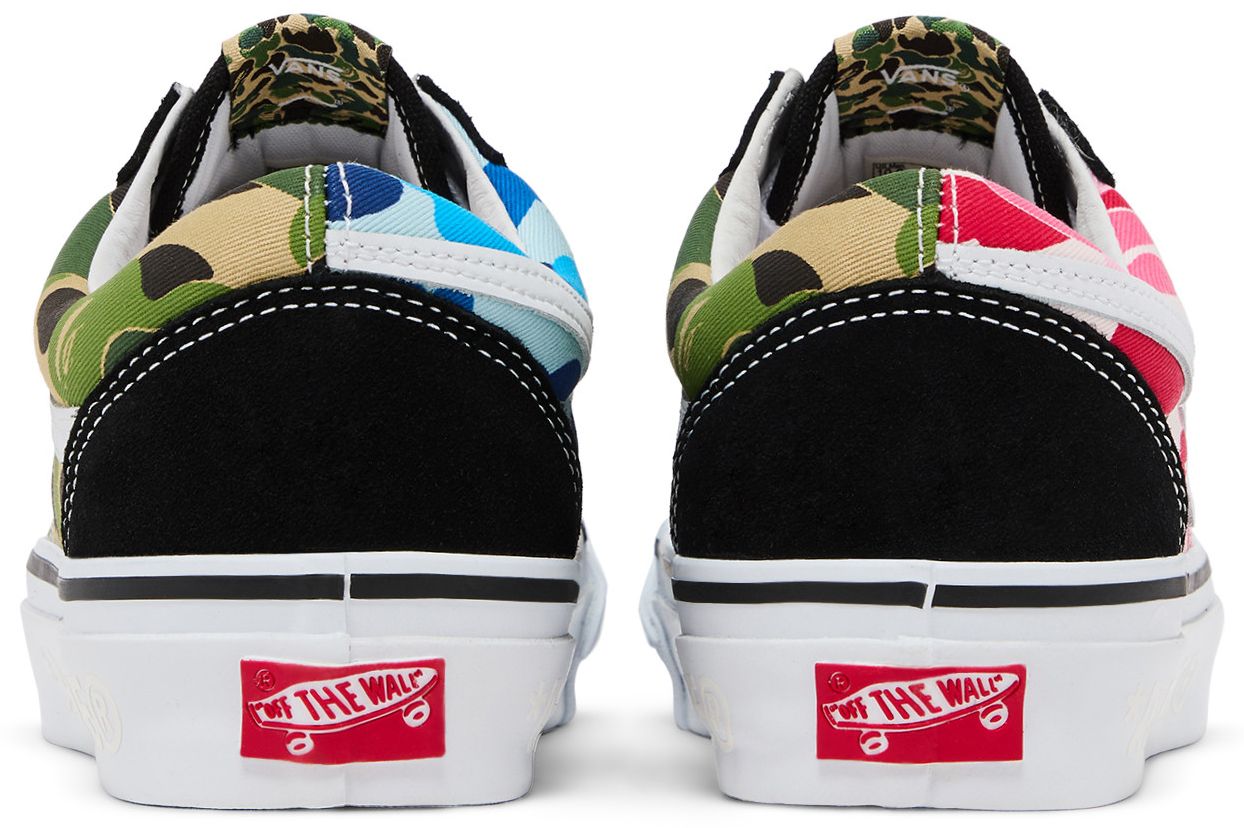 Vans LX Old Skool Bape ABC Multi-Camo