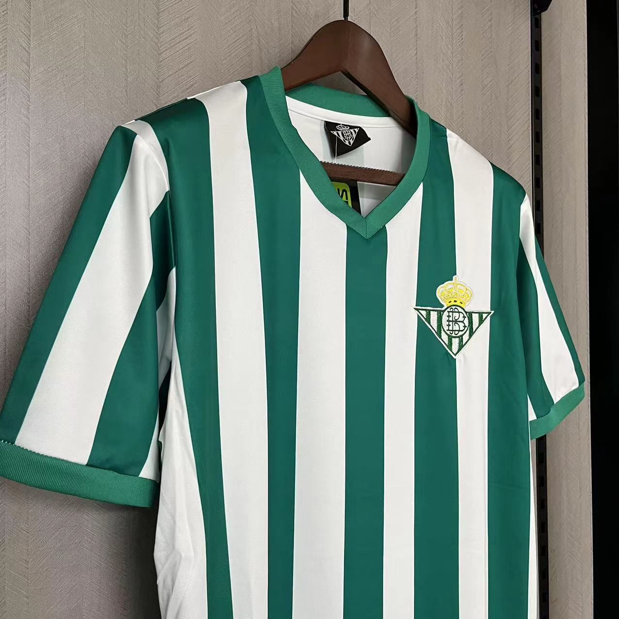 Real Betis 1976/77 Men's Retro Home Jersey