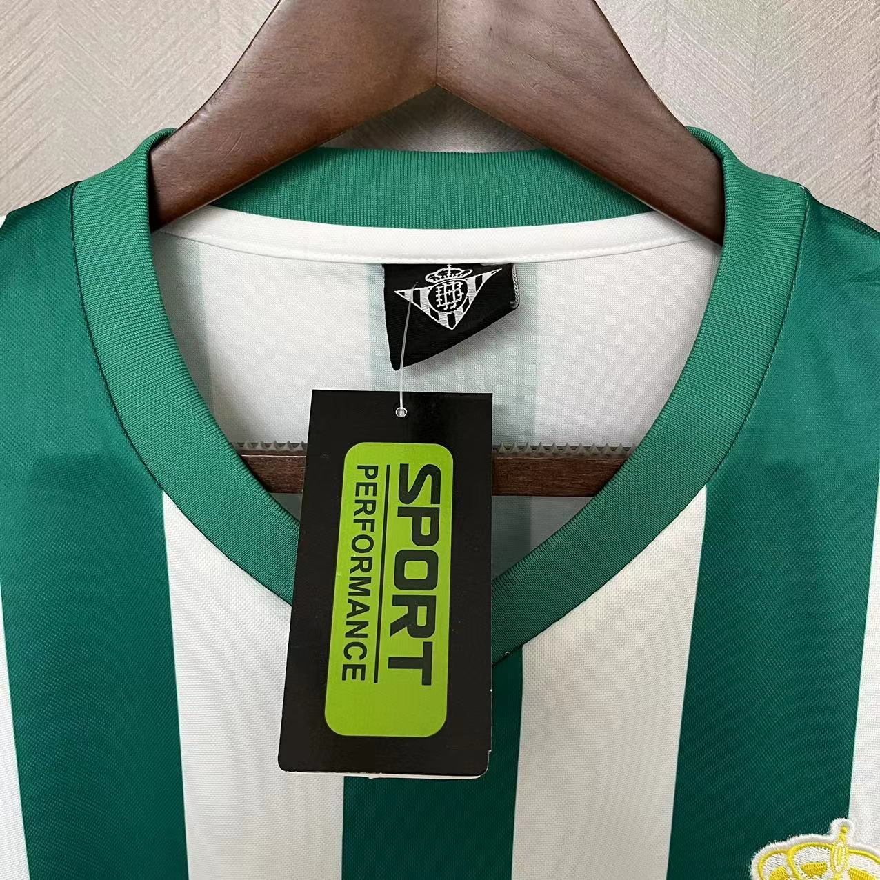 Real Betis 1976/77 Men's Retro Home Jersey