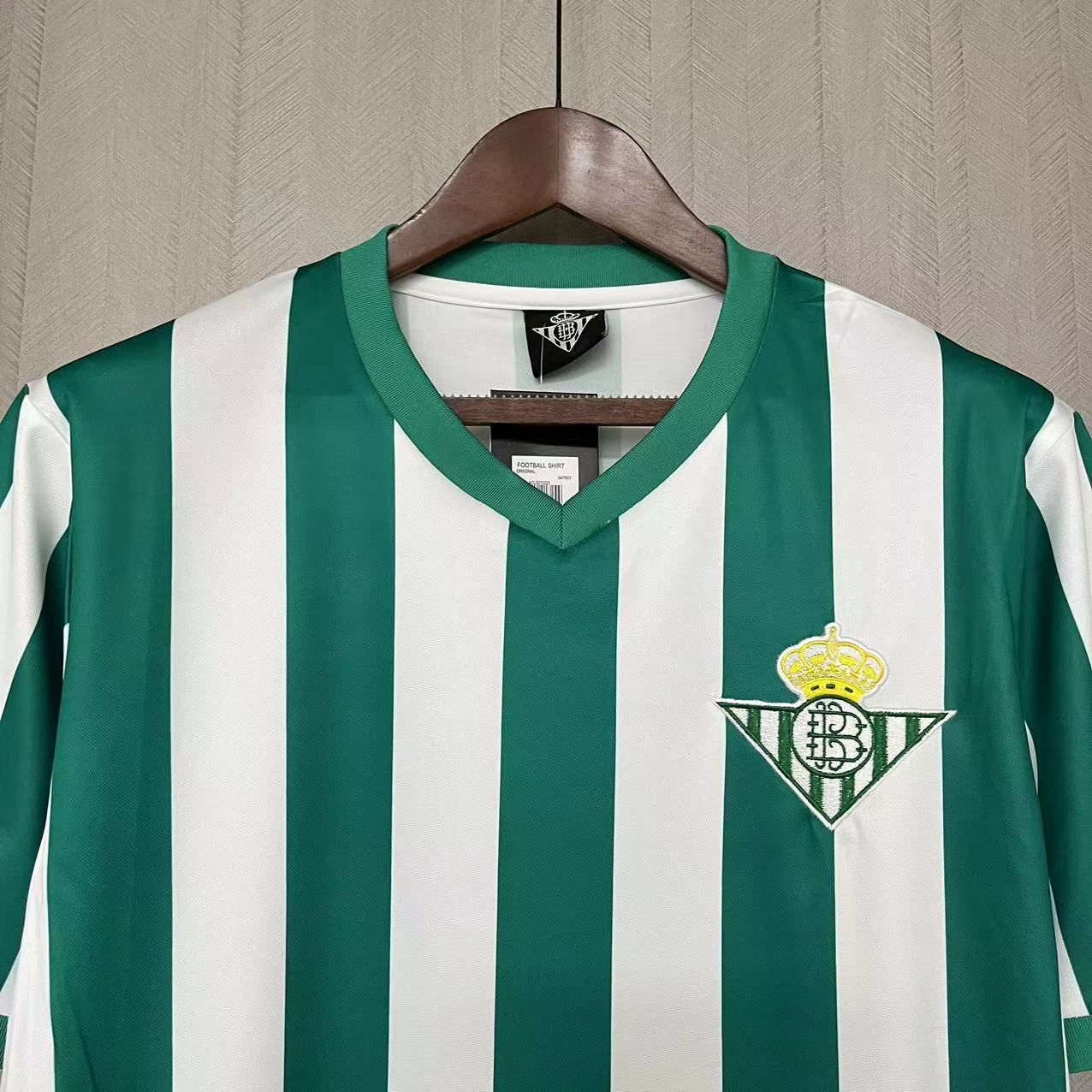 Real Betis 1976/77 Men's Retro Home Jersey
