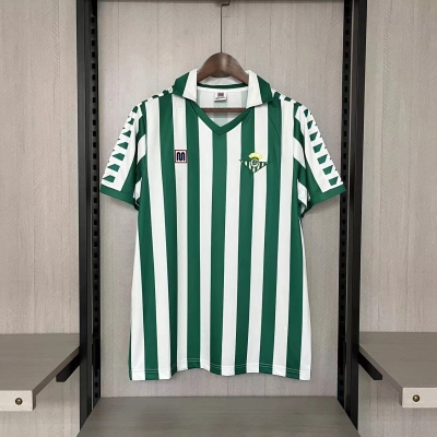 Real Betis 1982/85 Men's Retro Home Jersey 01